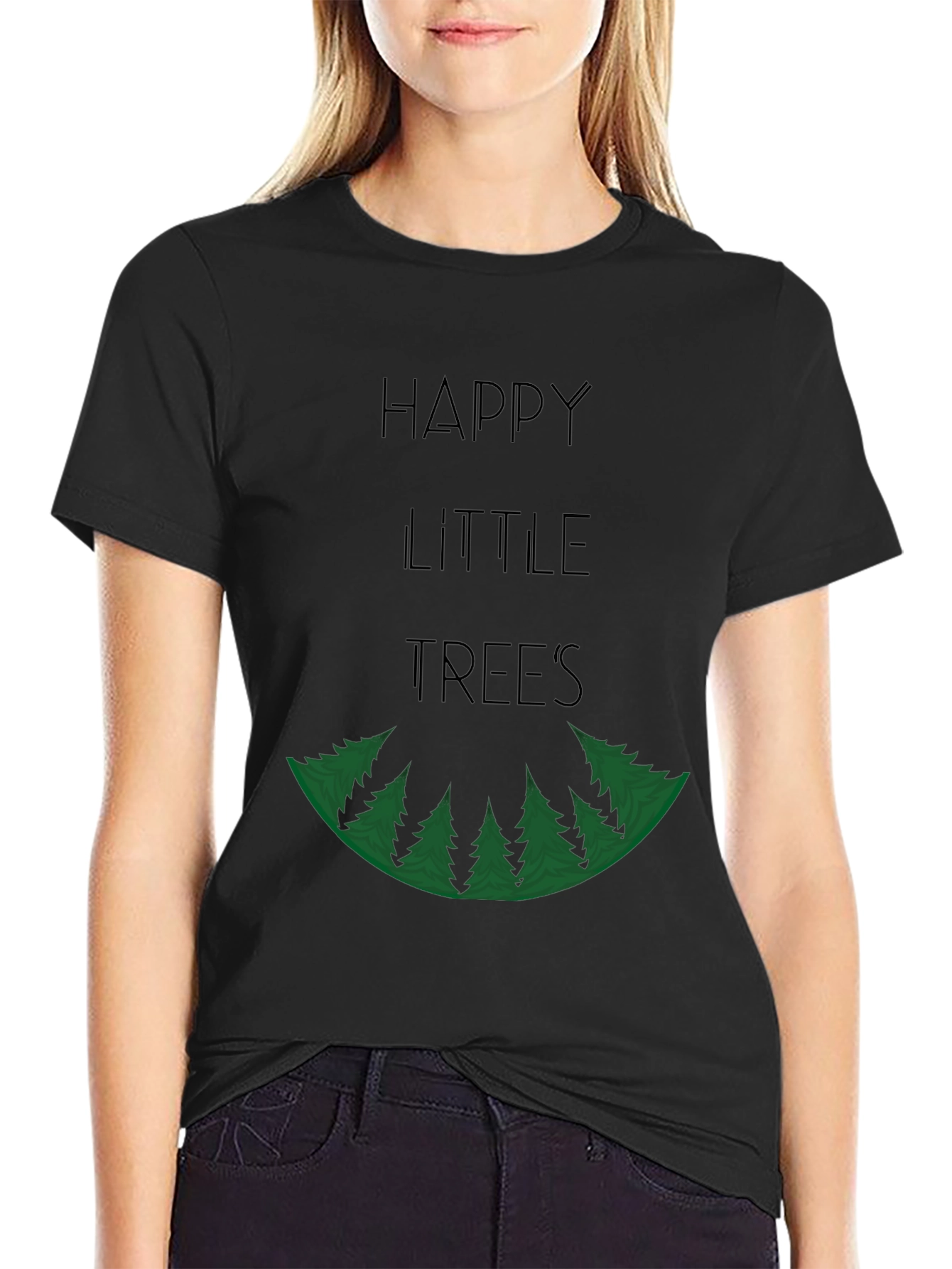 Happy Little Trees Graphic T-Shirt - Unisex
