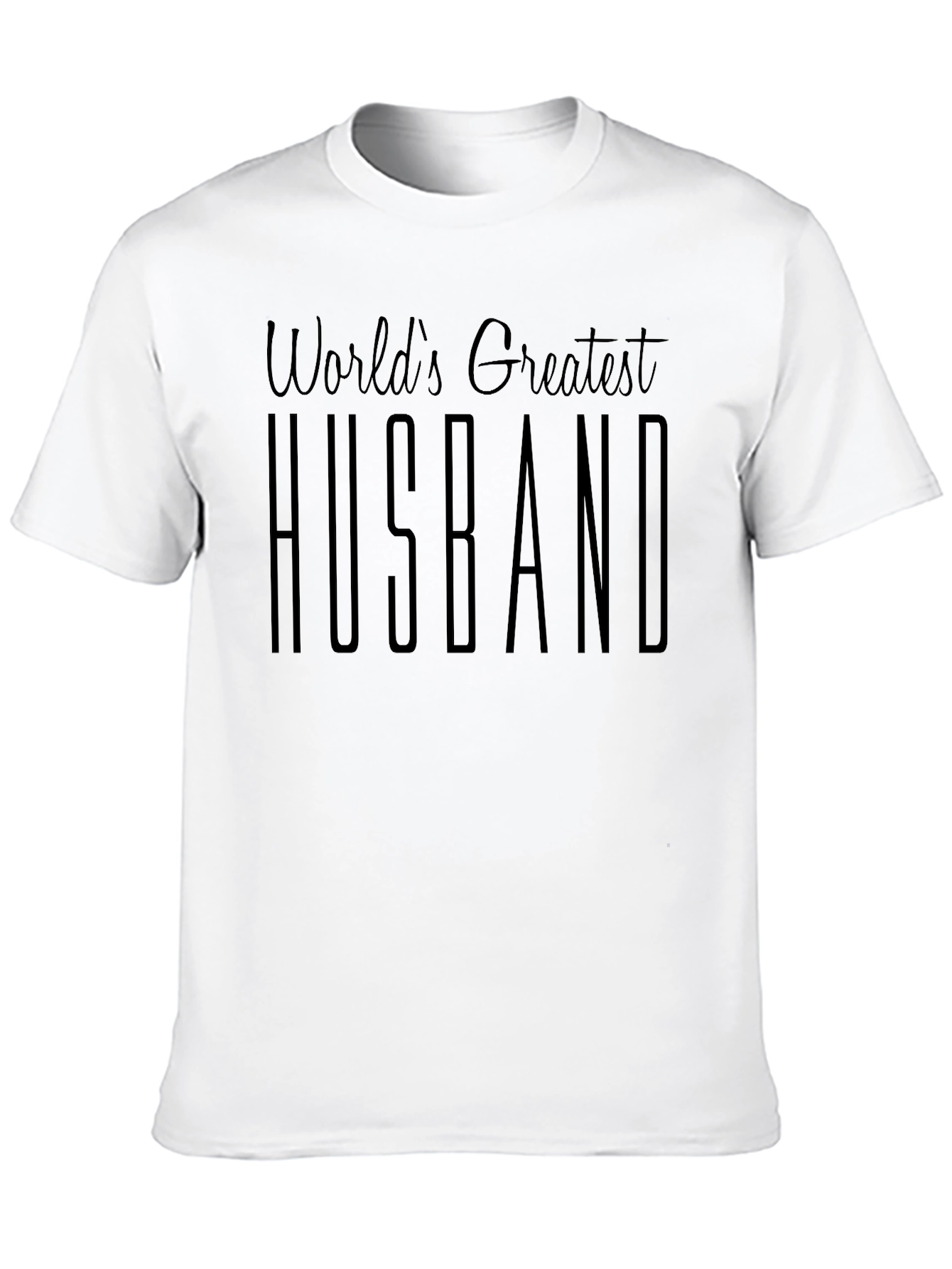Worlds Greatest Husband Black T-Shirt