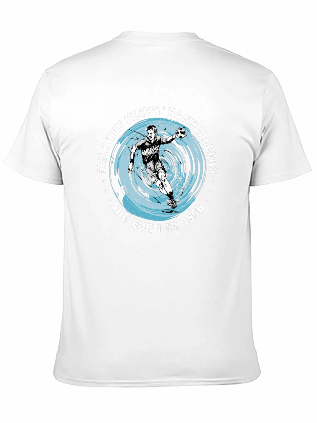 Finest Handballers Born in 1956 Black T-Shirt