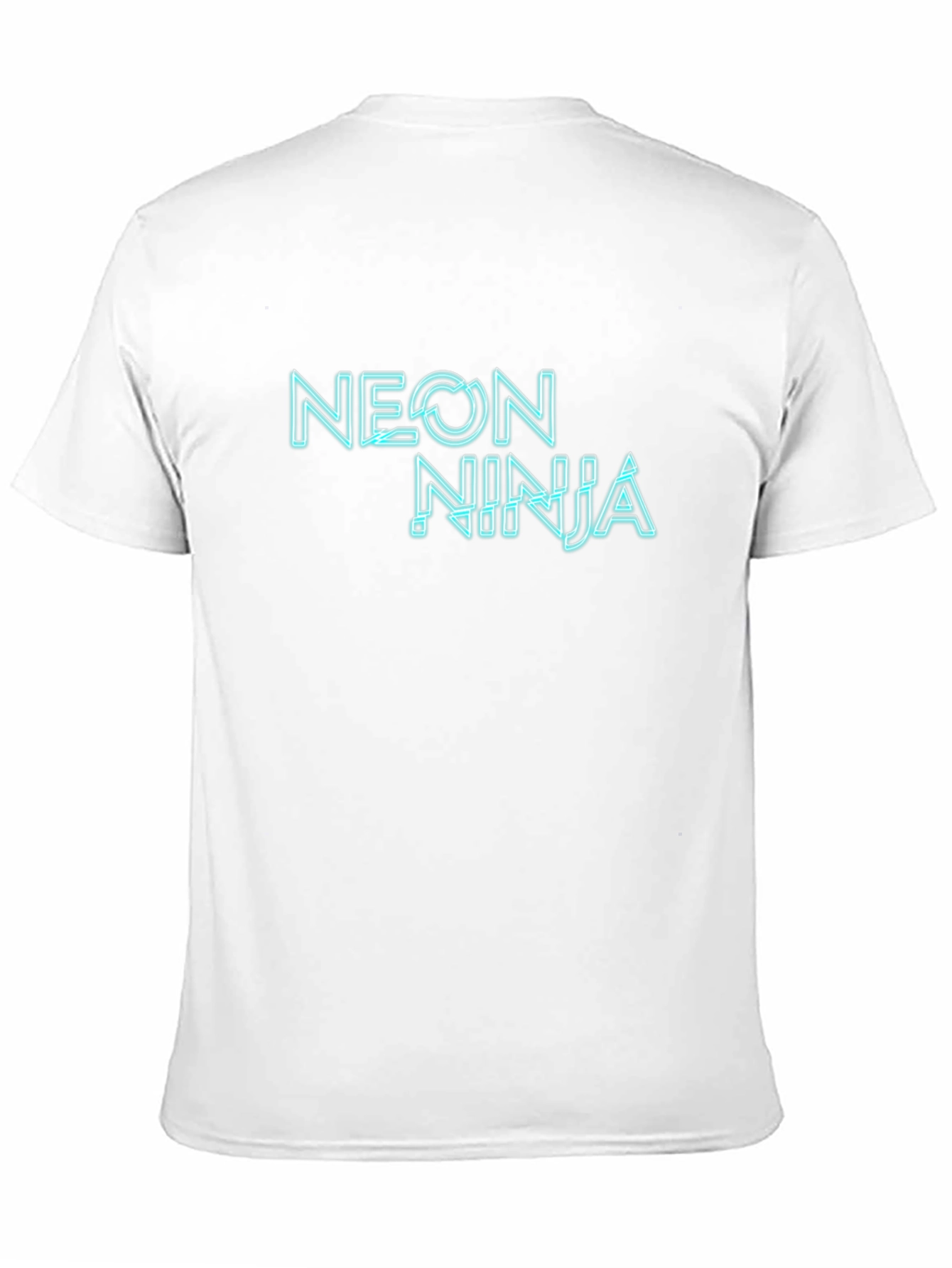 Neon Ninja Graphic Black T-Shirt