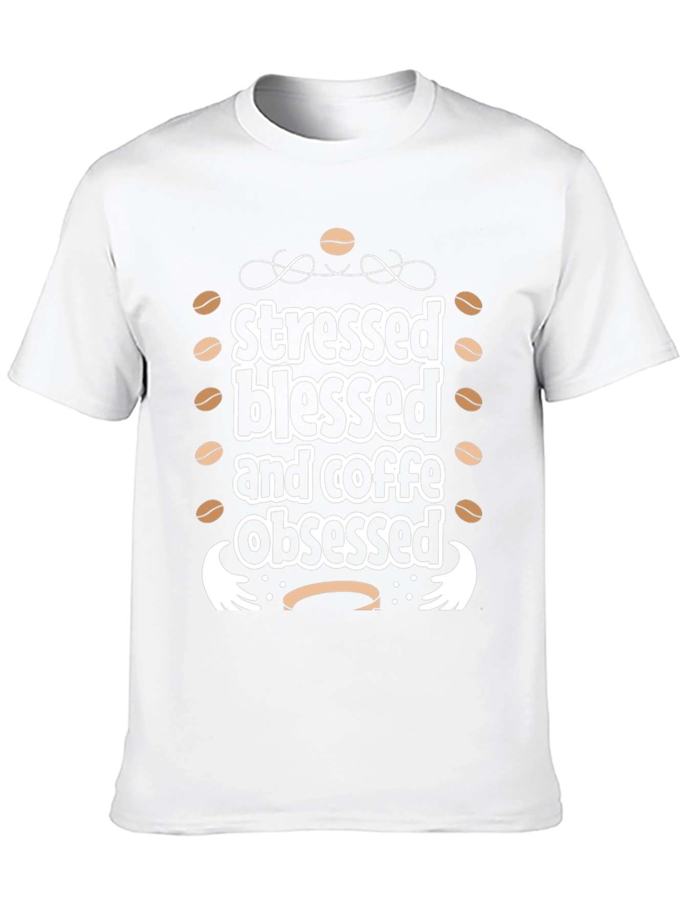 Stressed Blessed and Coffee Obsessed T-Shirt