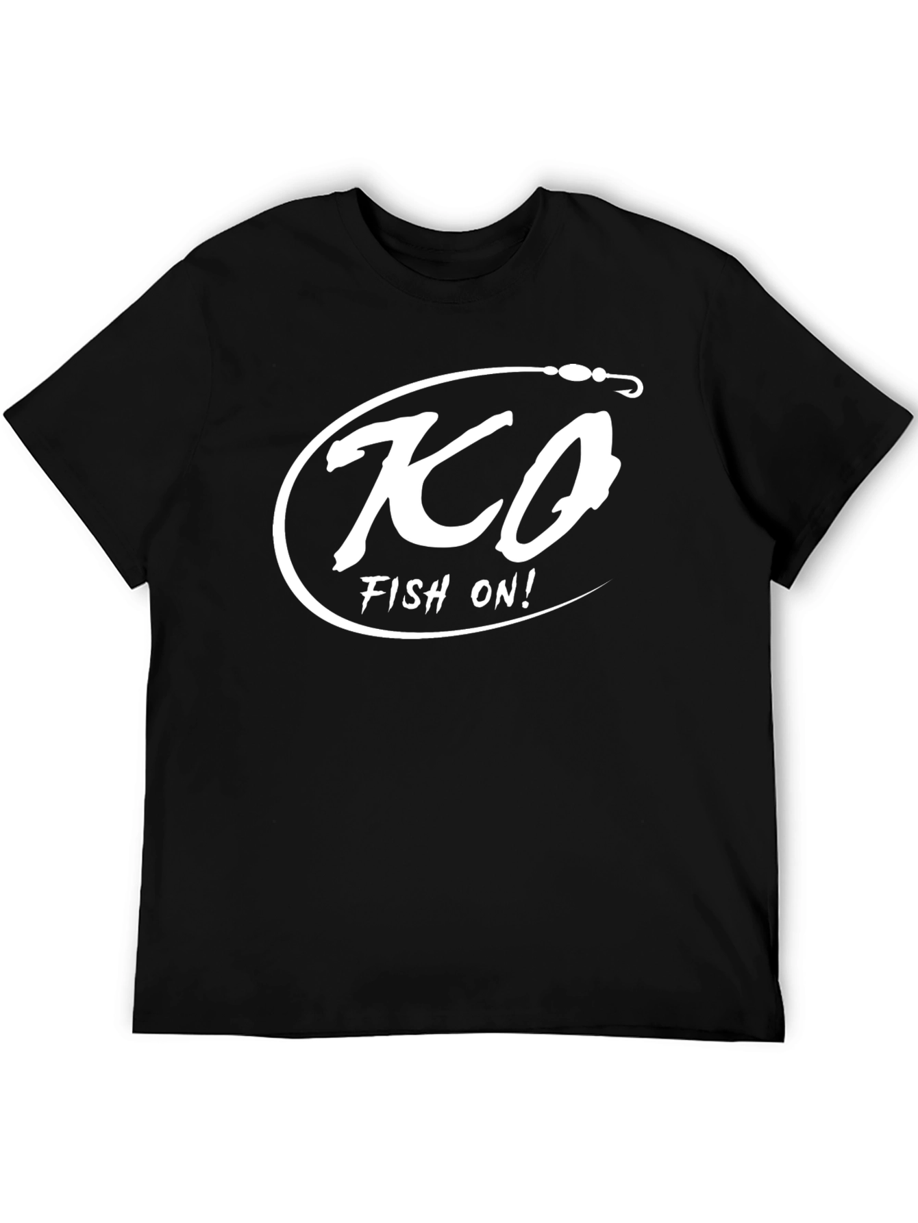 KCO Fish On! Graphic T-Shirt - Black