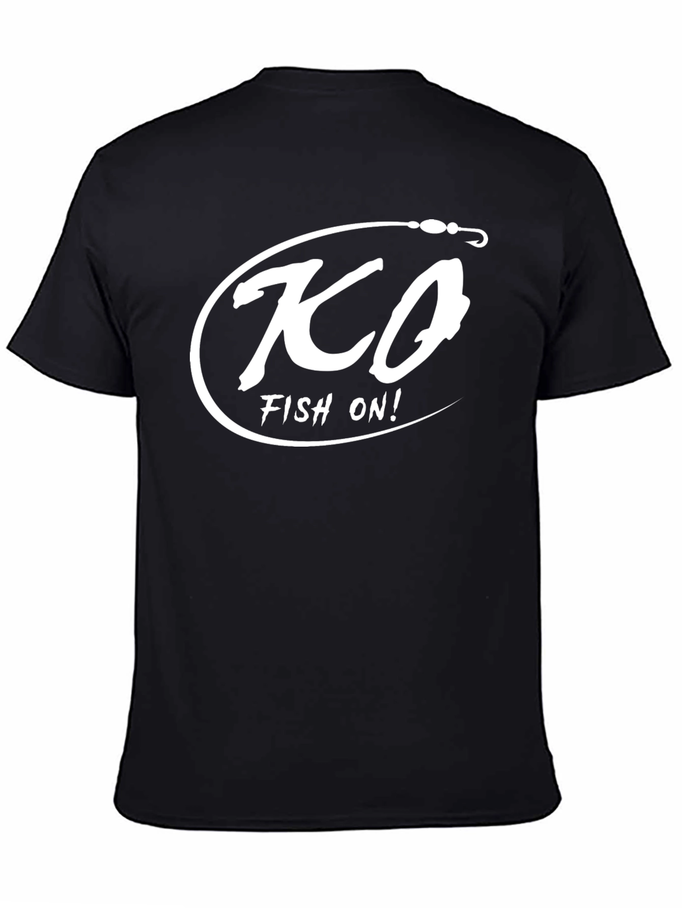 KCO Fish On! Graphic T-Shirt - Black
