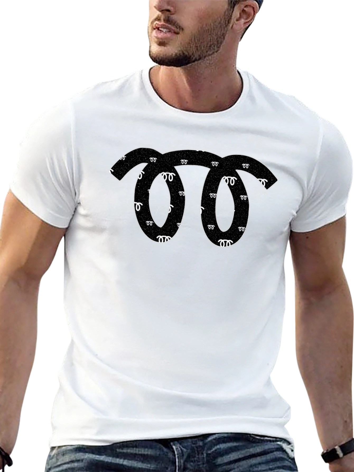 Abstract Eye Pattern T-Shirt