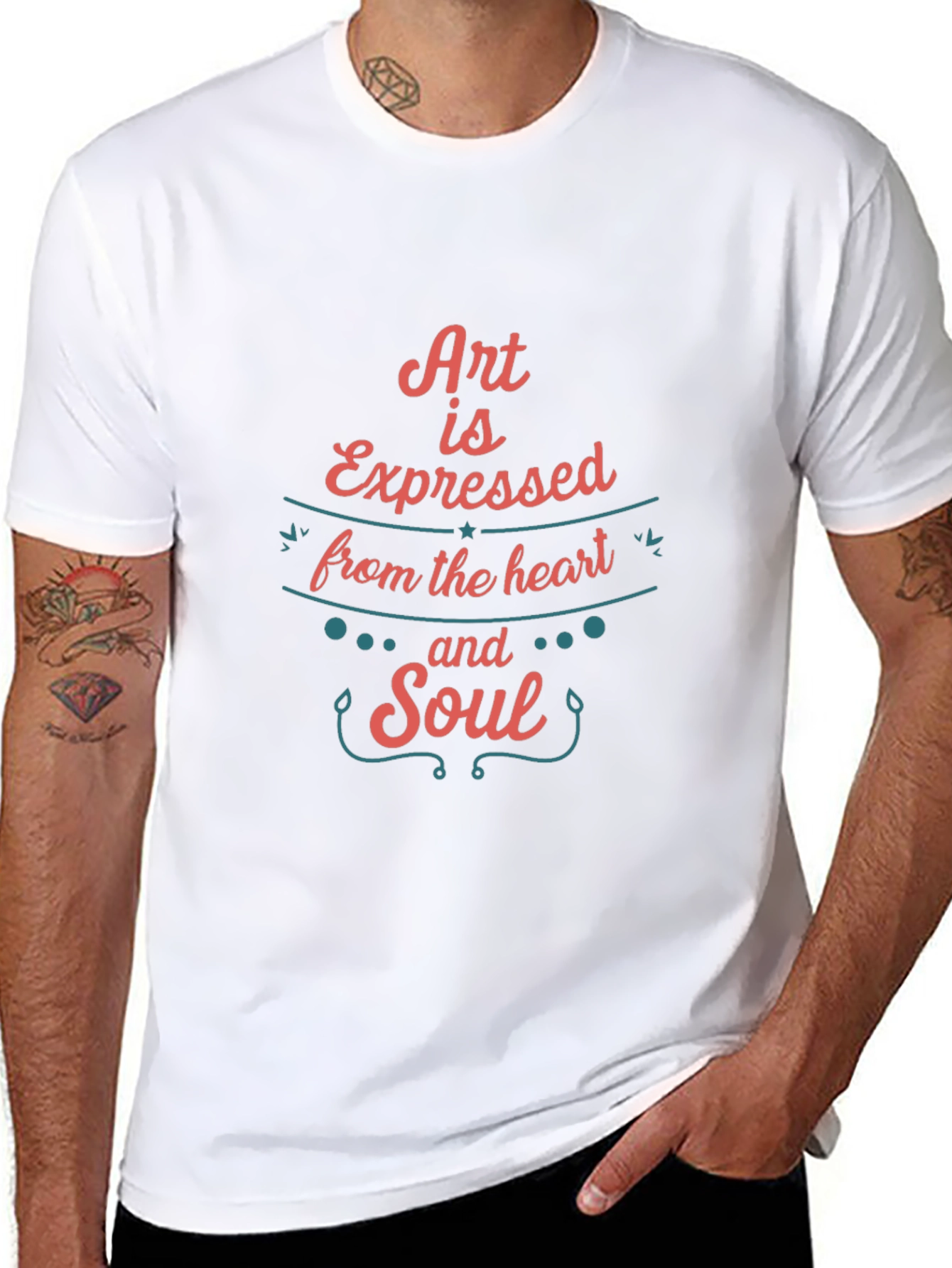 Art is Expressed T-Shirt - Comfort & Style