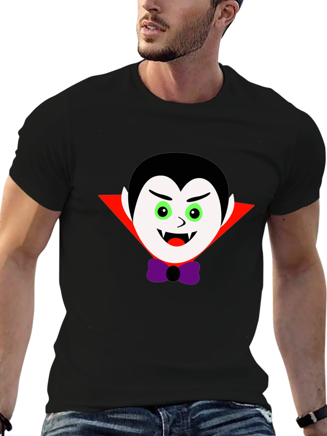 Vampire Graphic Tee - Halloween Costume