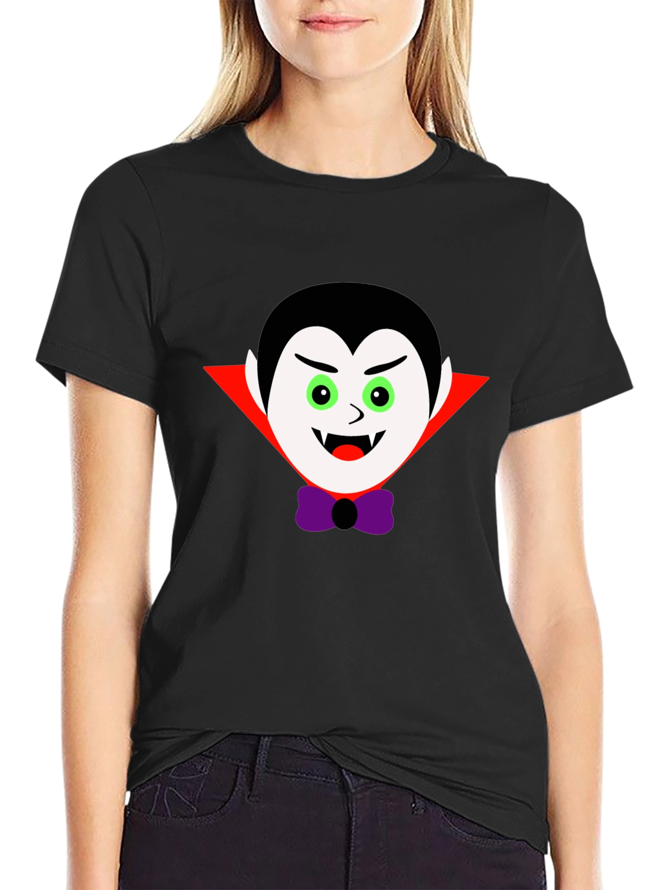 Vampire Graphic Tee - Halloween Costume