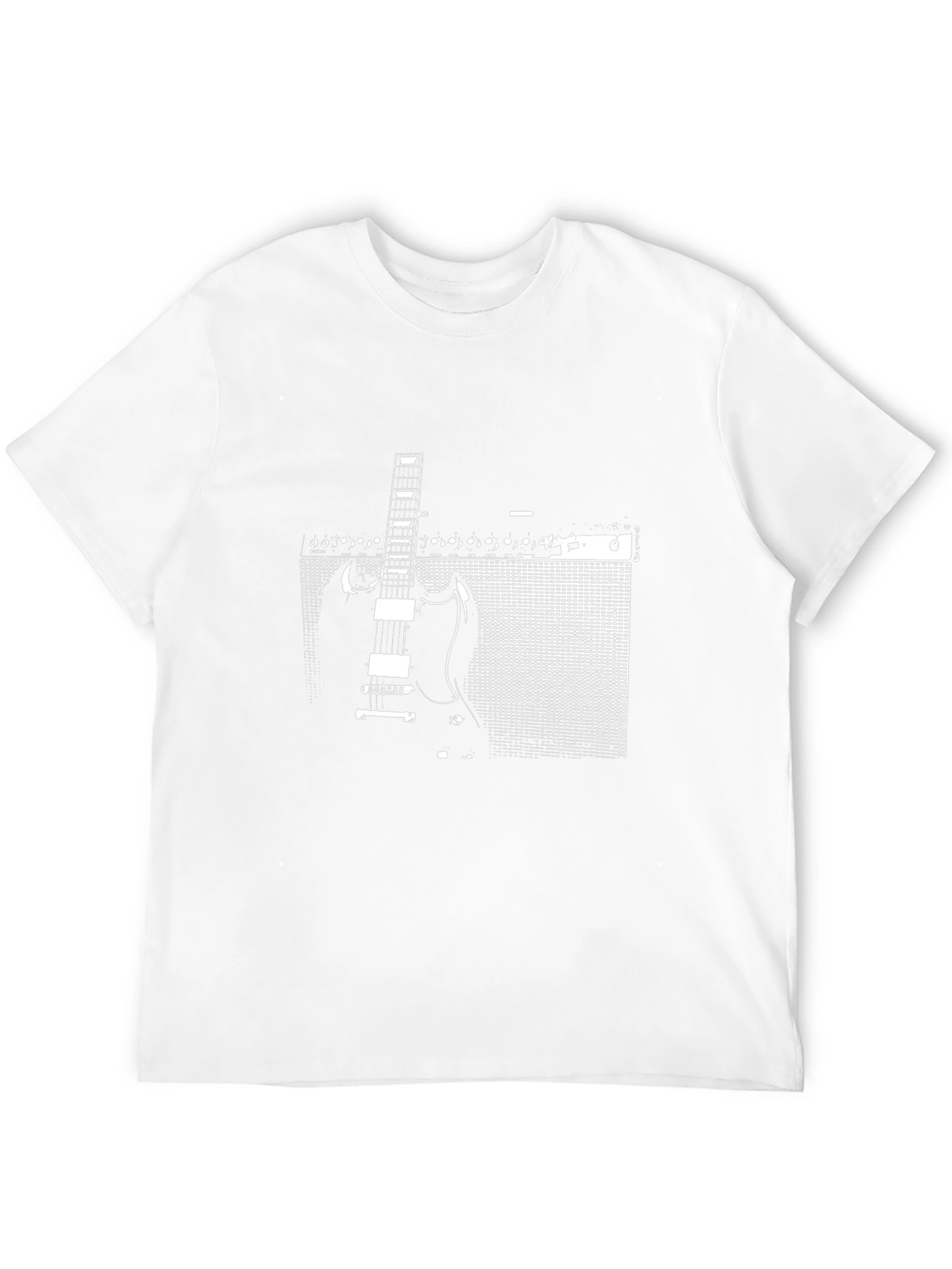 Guitar Amp T-Shirt - Rock Music Tee