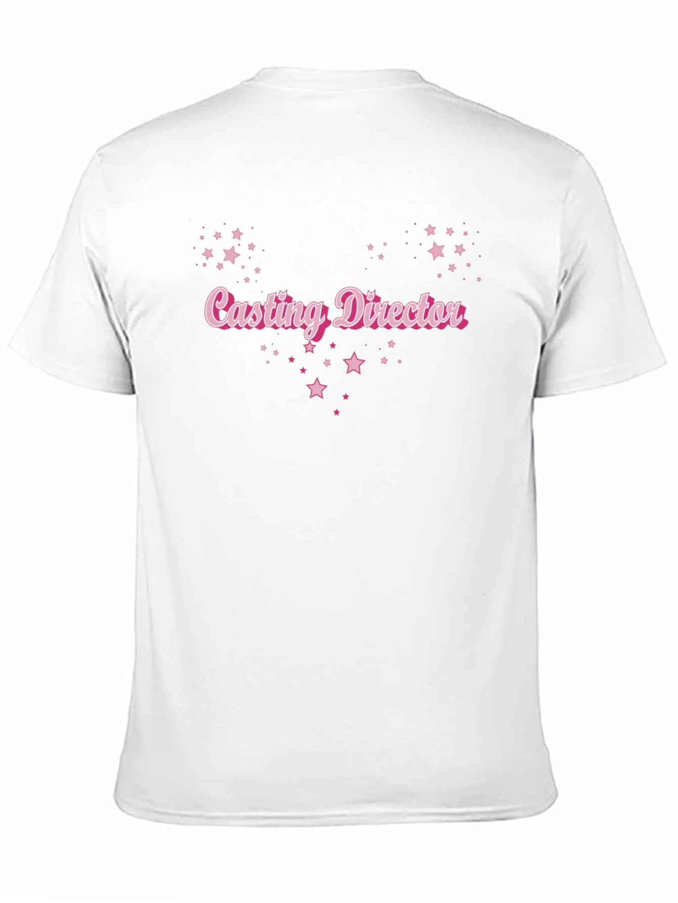 Casting Director Pink Star Graphic T-Shirt