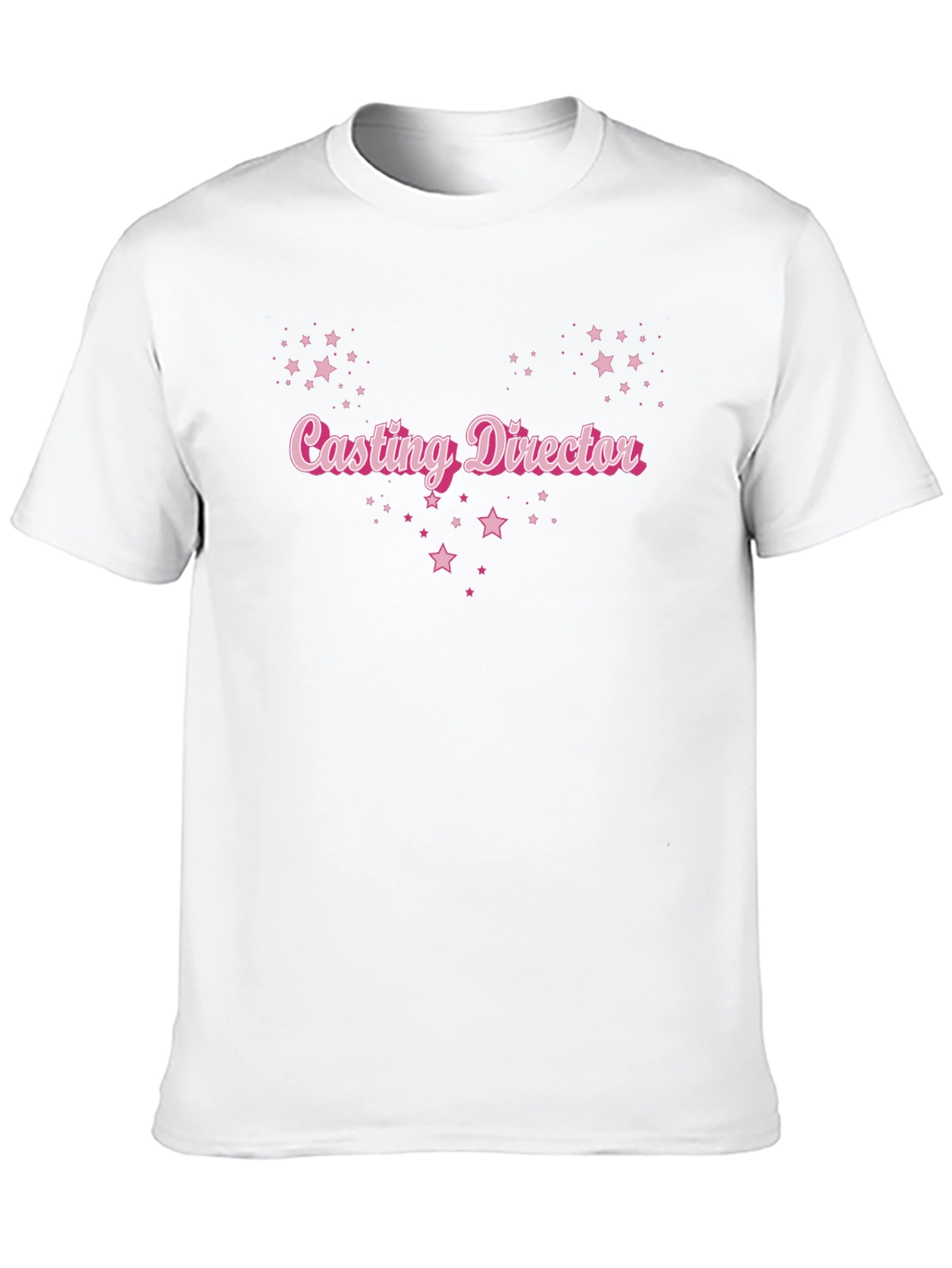 Casting Director Pink Star Graphic T-Shirt