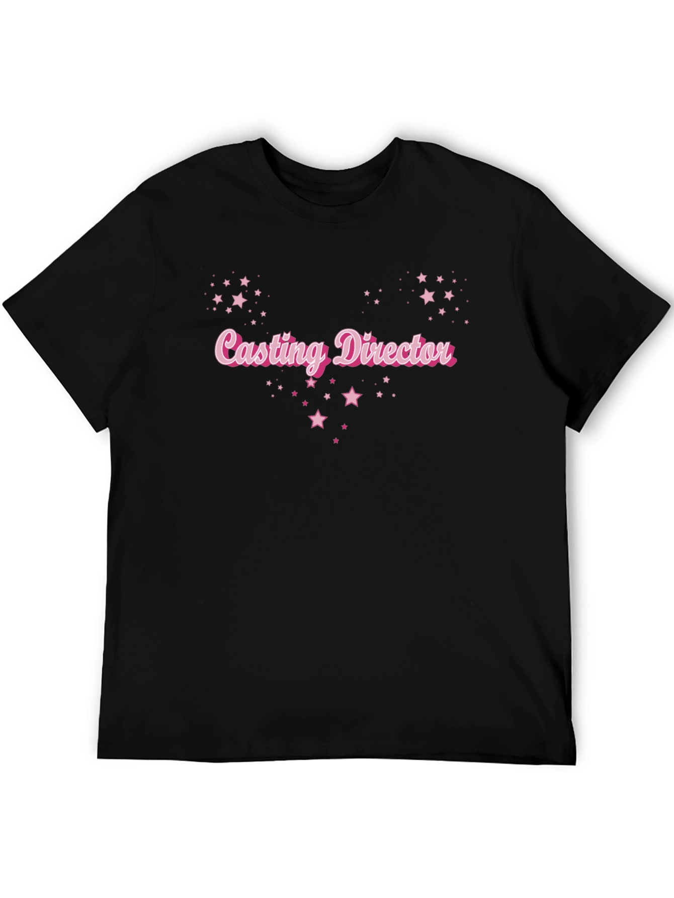 Casting Director Pink Star Graphic T-Shirt