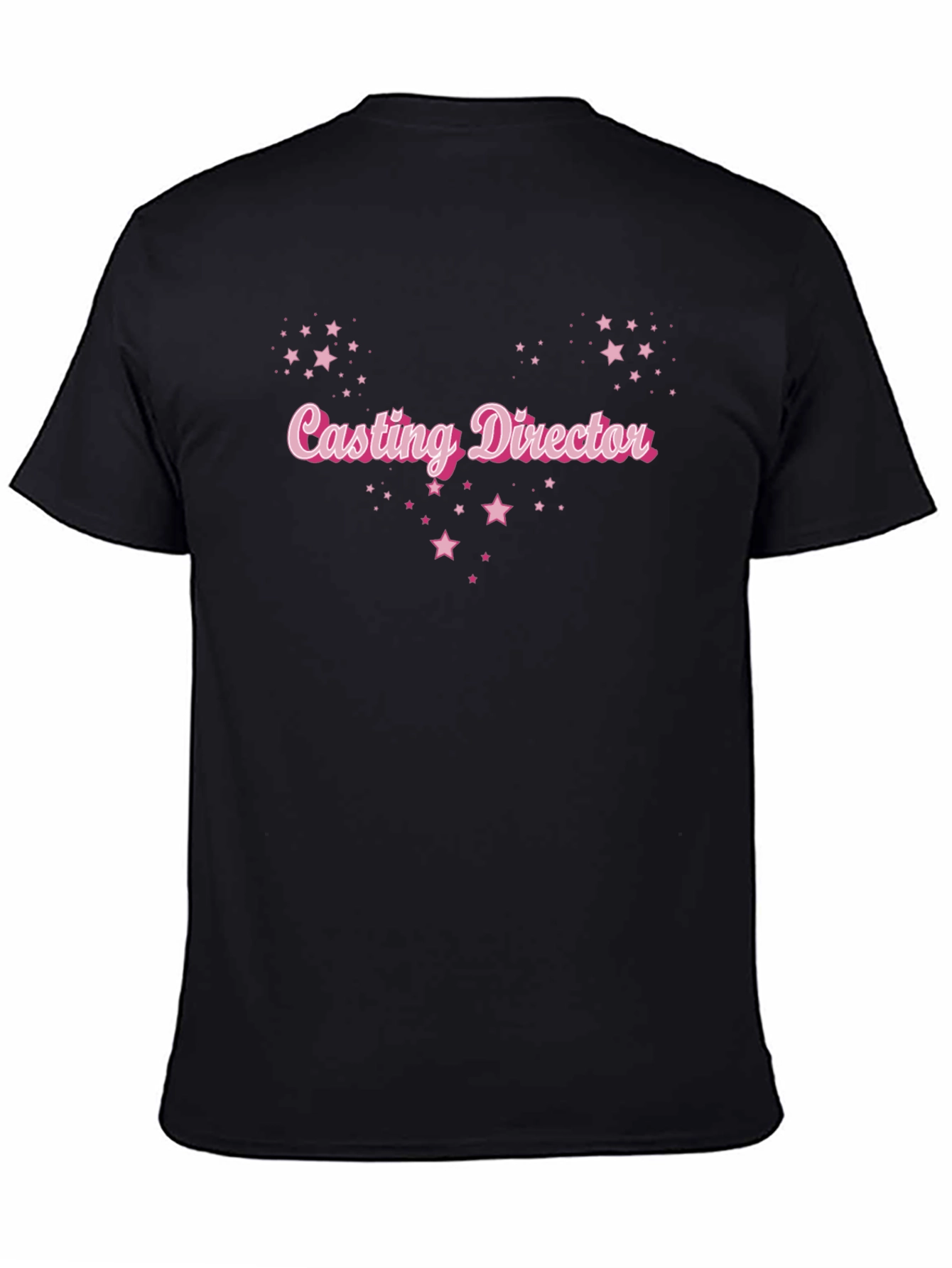 Casting Director Pink Star Graphic T-Shirt