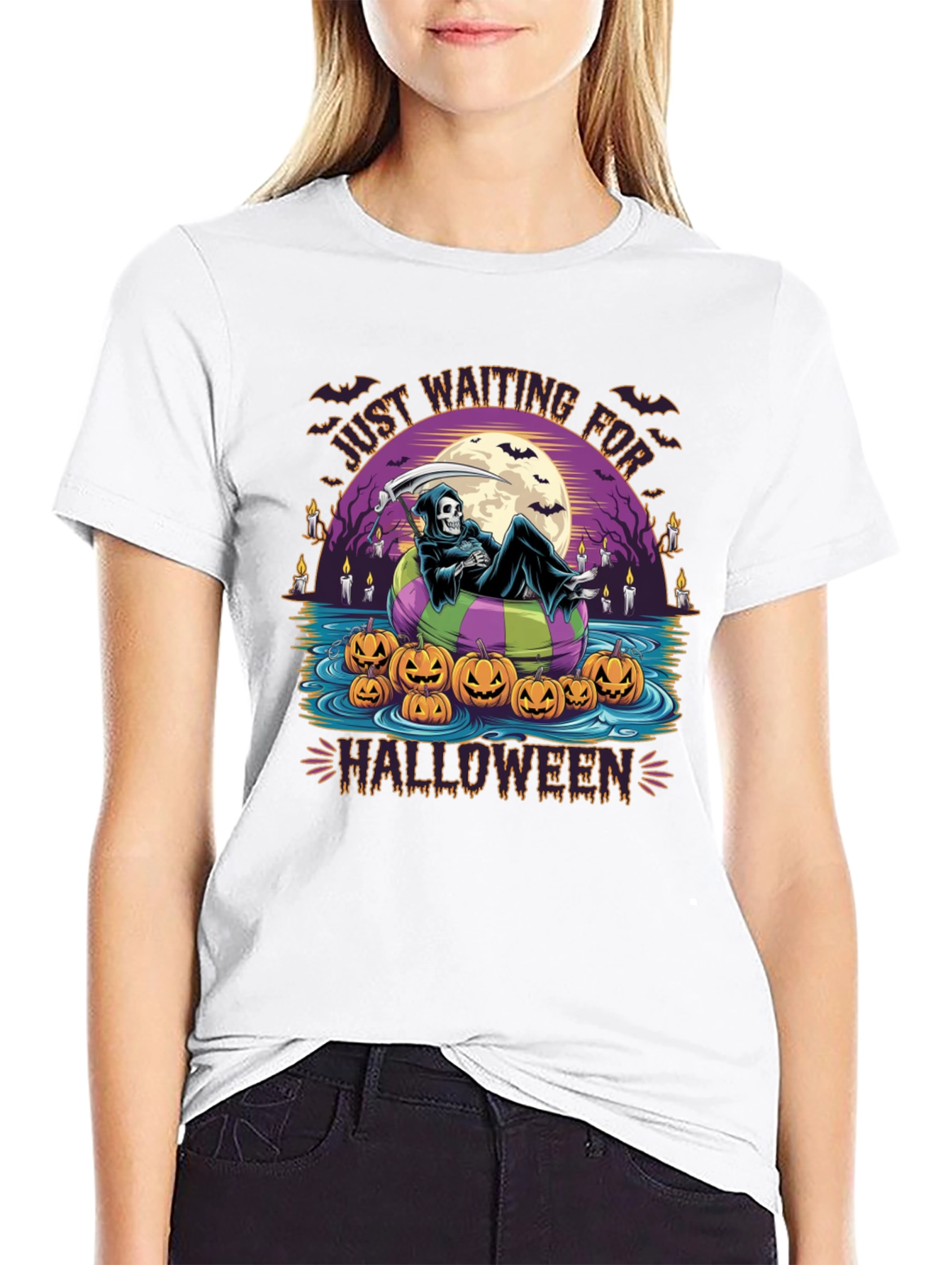 Just Waiting for Halloween T-Shirt