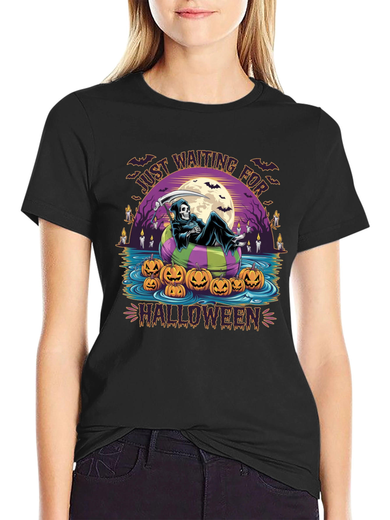 Just Waiting for Halloween T-Shirt