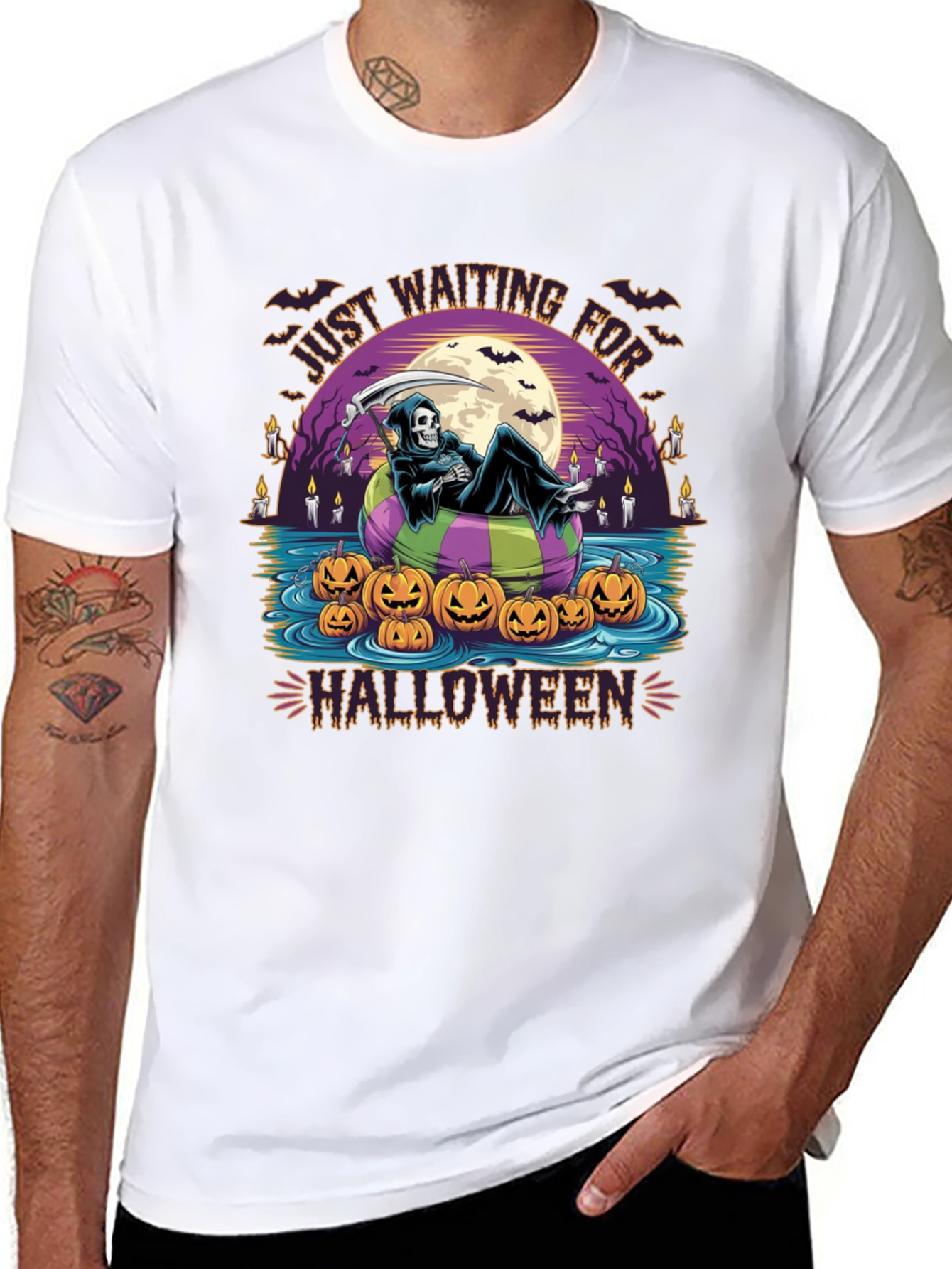 Just Waiting for Halloween T-Shirt