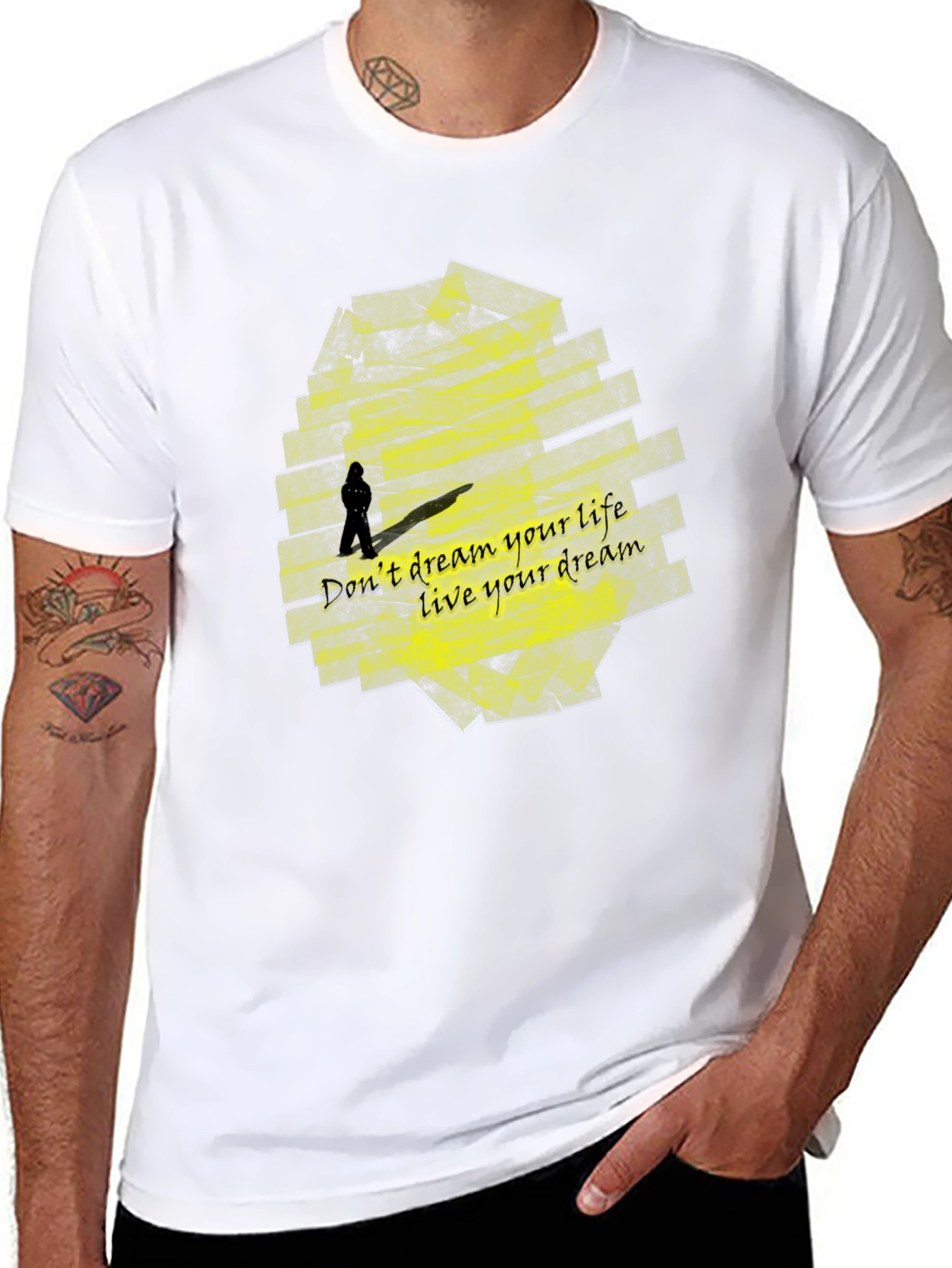 Motivational Graphic Tee - Dream Life
