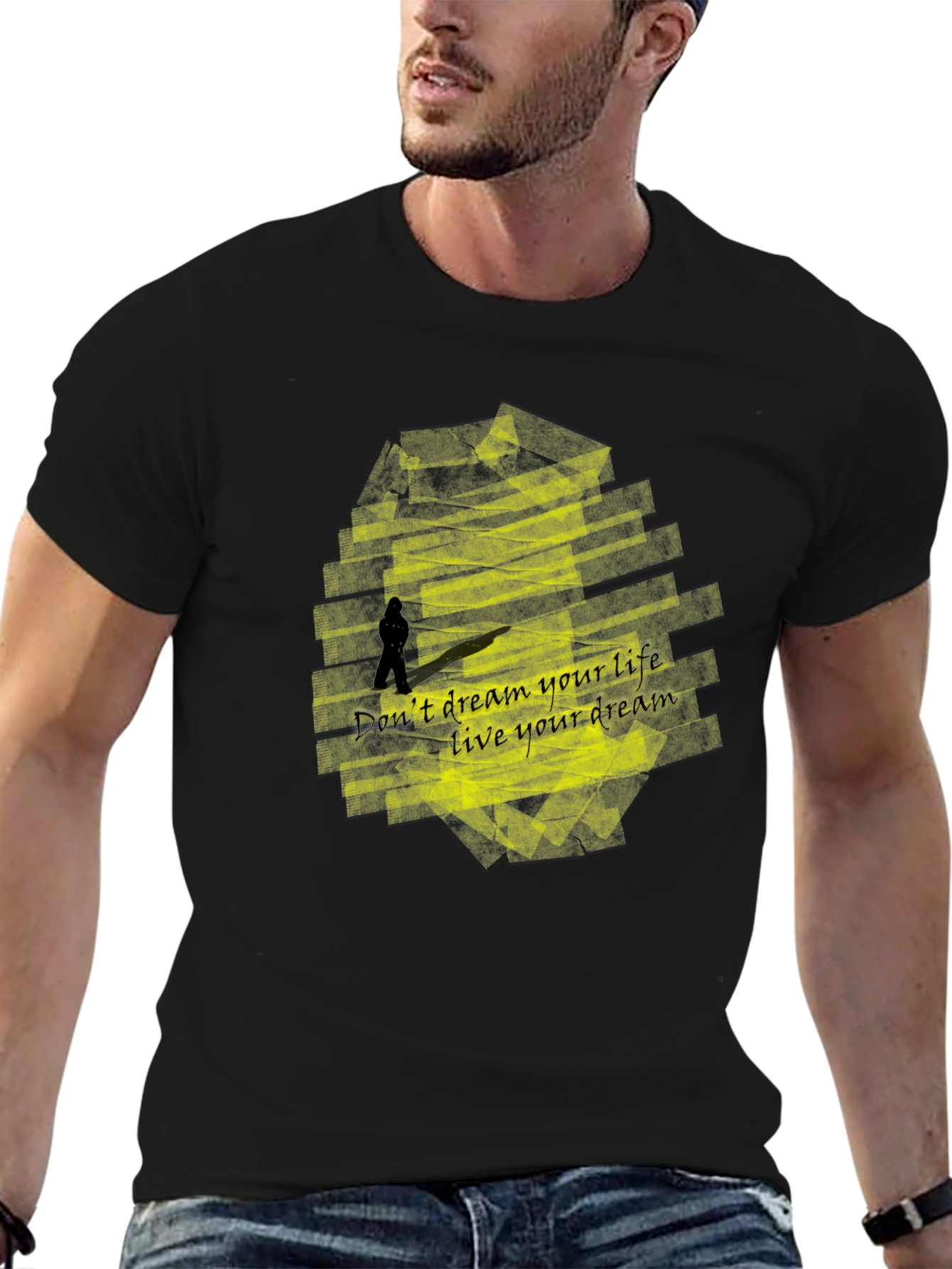 Motivational Graphic Tee - Dream Life