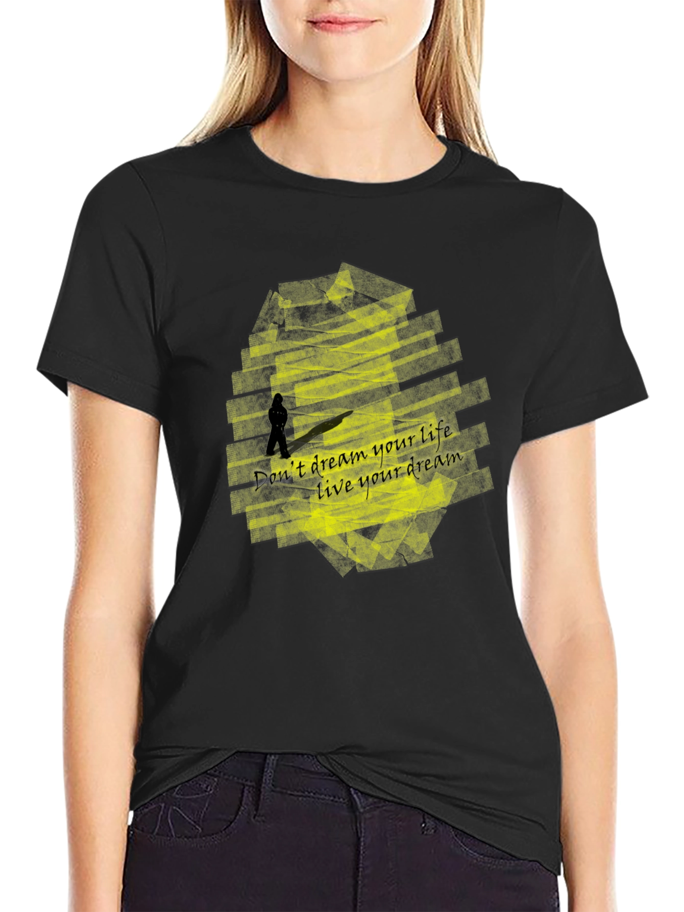 Motivational Graphic Tee - Dream Life