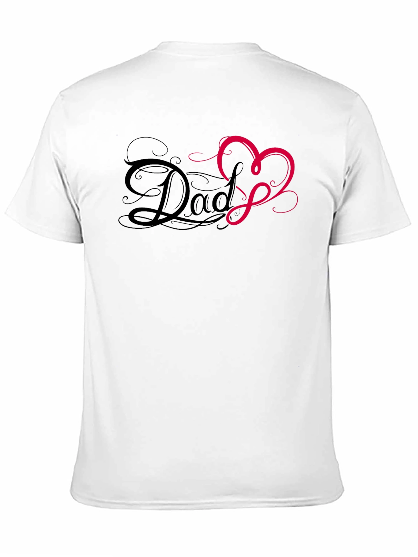 Dad Heart T-Shirt - Mens Graphic Tee
