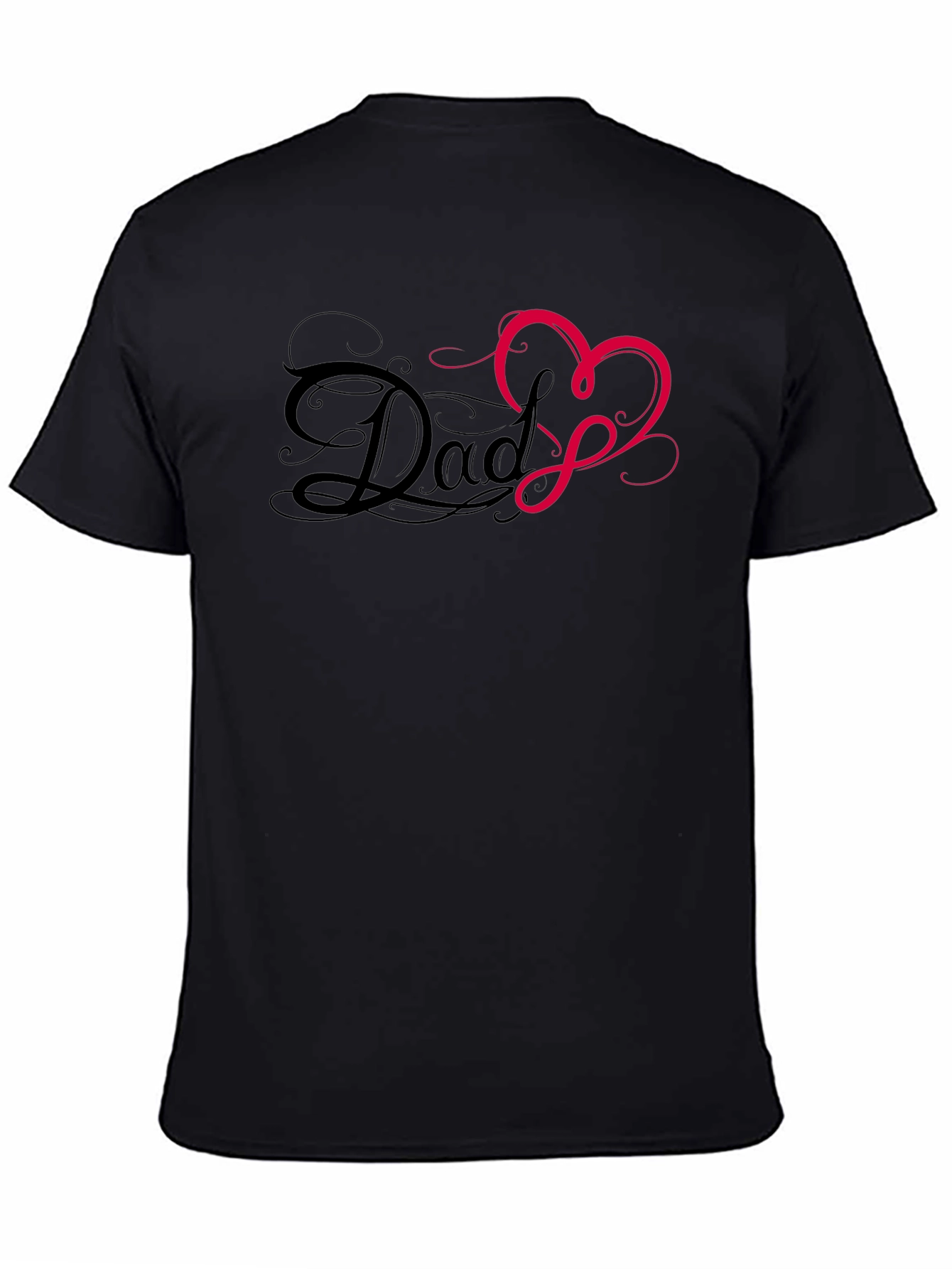 Dad Heart T-Shirt - Mens Graphic Tee