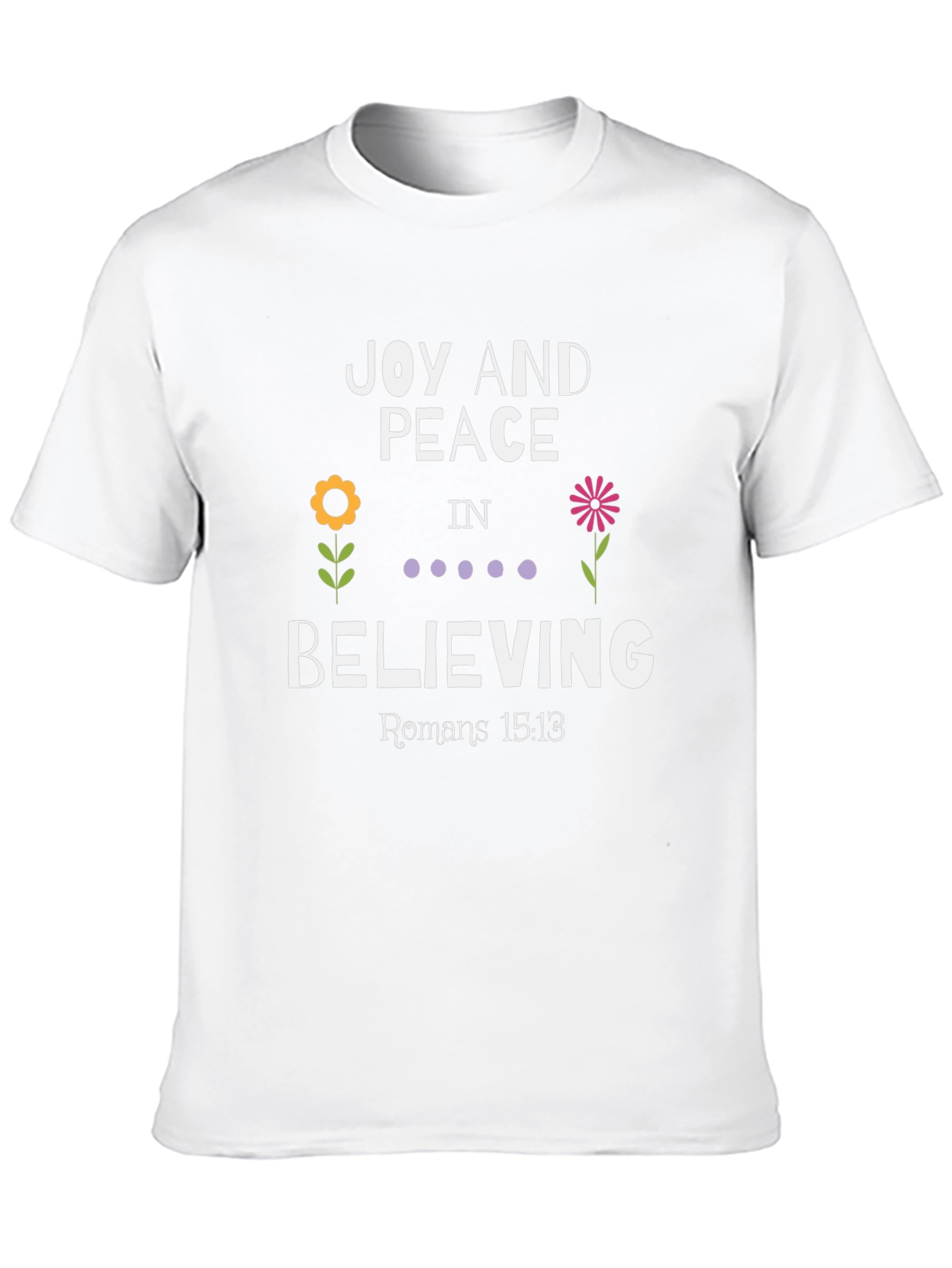 Joy and Peace in Believing Graphic Tee