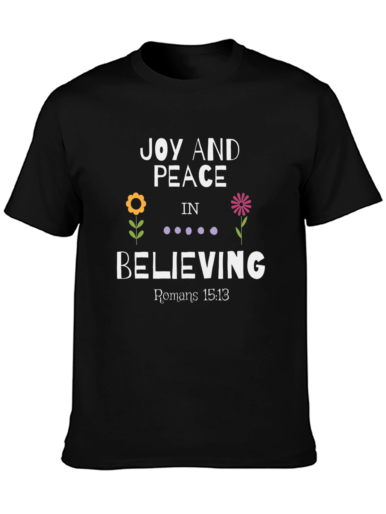 Joy and Peace in Believing Graphic Tee