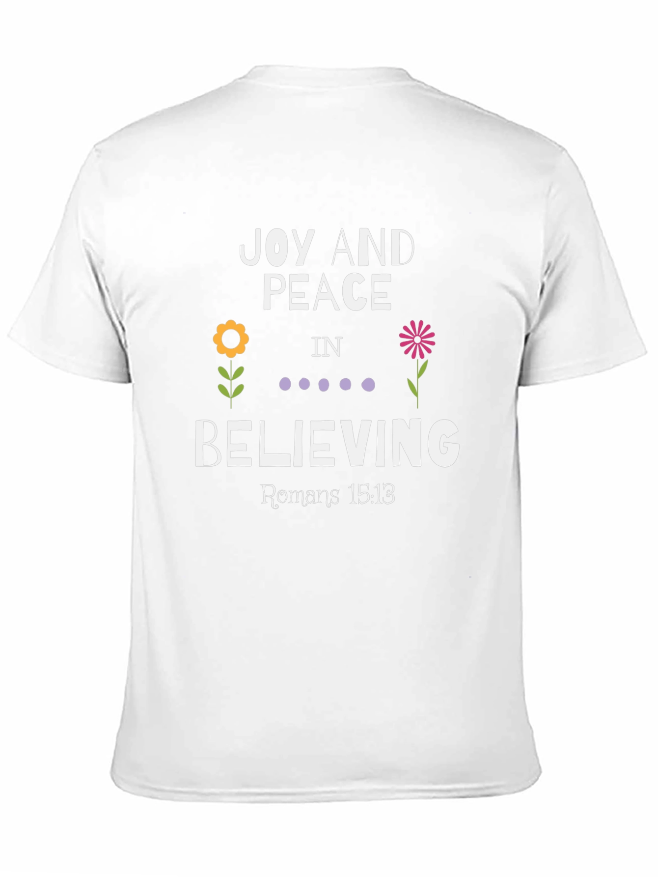 Joy and Peace in Believing Graphic Tee