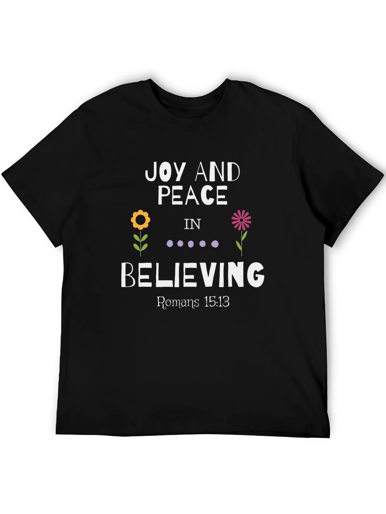 Joy and Peace in Believing Graphic Tee