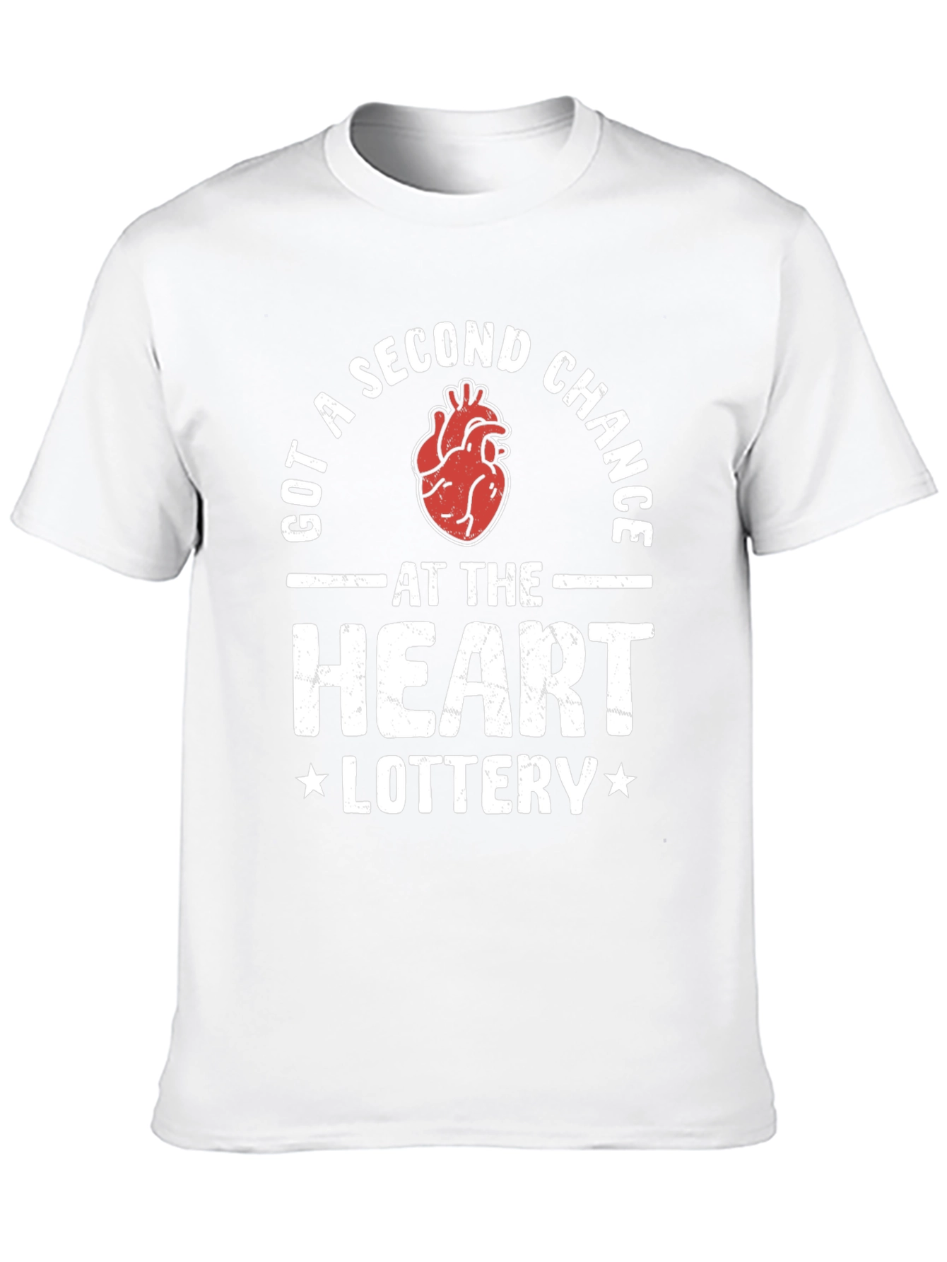 Got a Second Chance Heart Lottery Graphic T-Shirt
