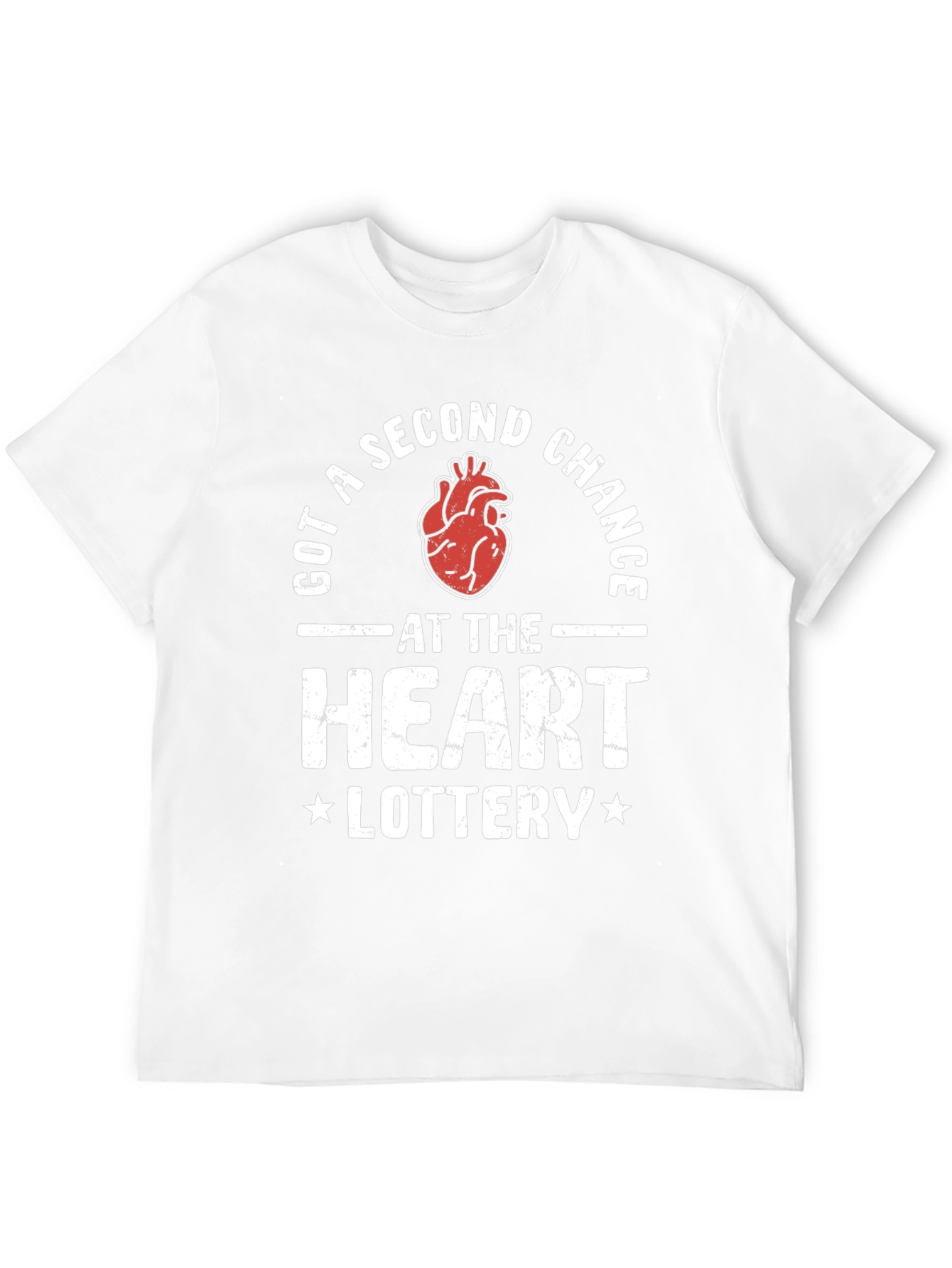 Got a Second Chance Heart Lottery Graphic T-Shirt