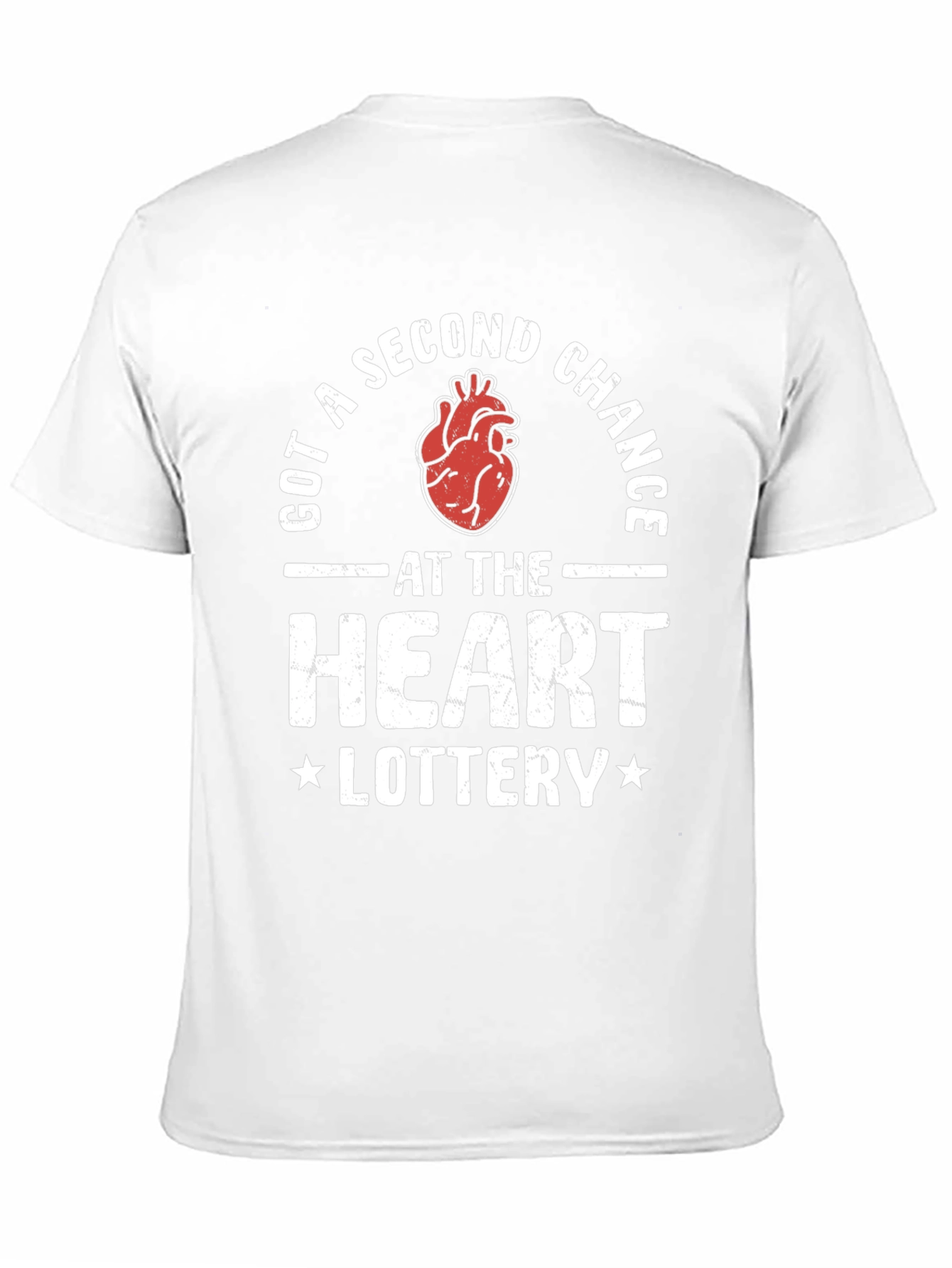 Got a Second Chance Heart Lottery Graphic T-Shirt