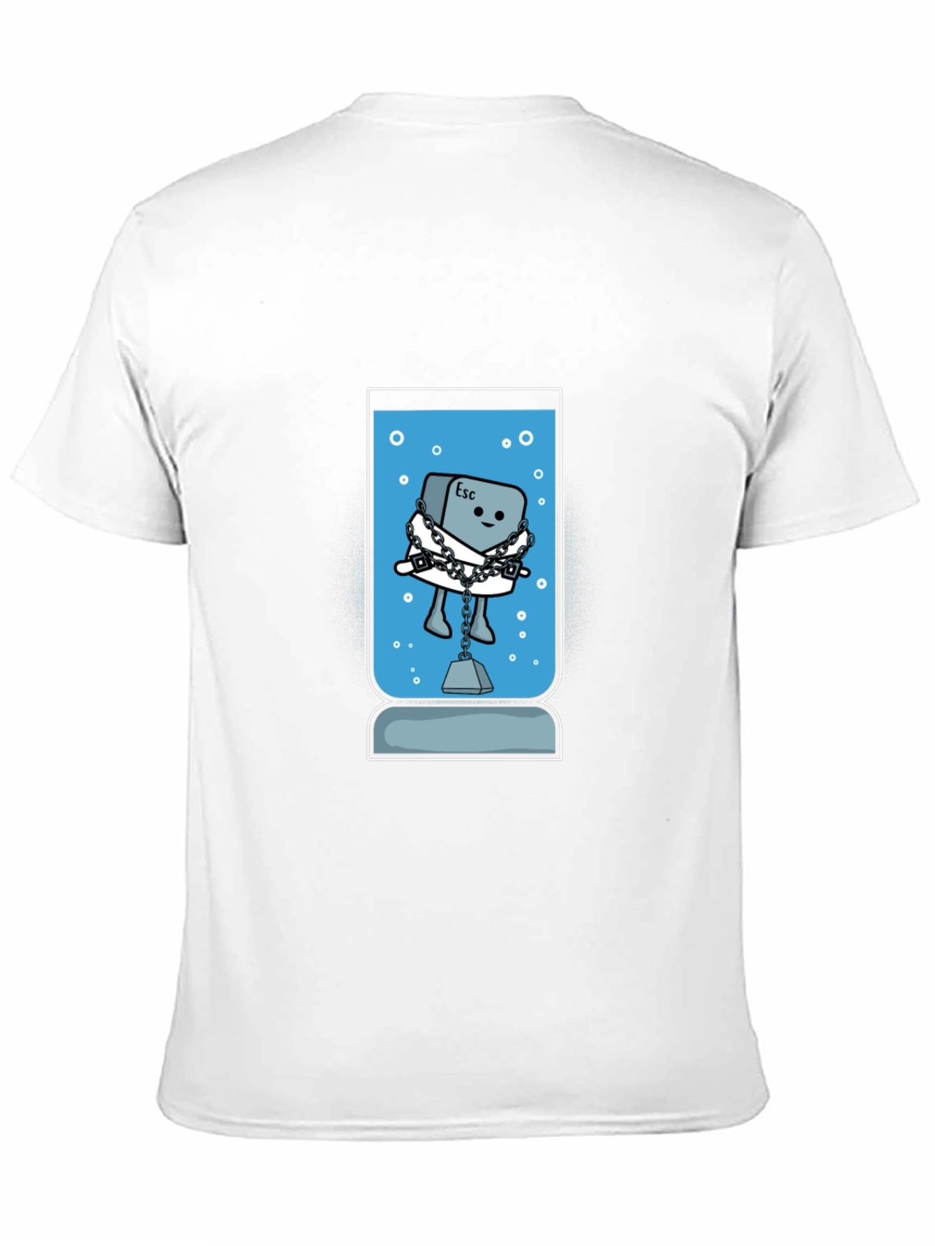 Esc Key Shackles T-Shirt - Programmer Humor