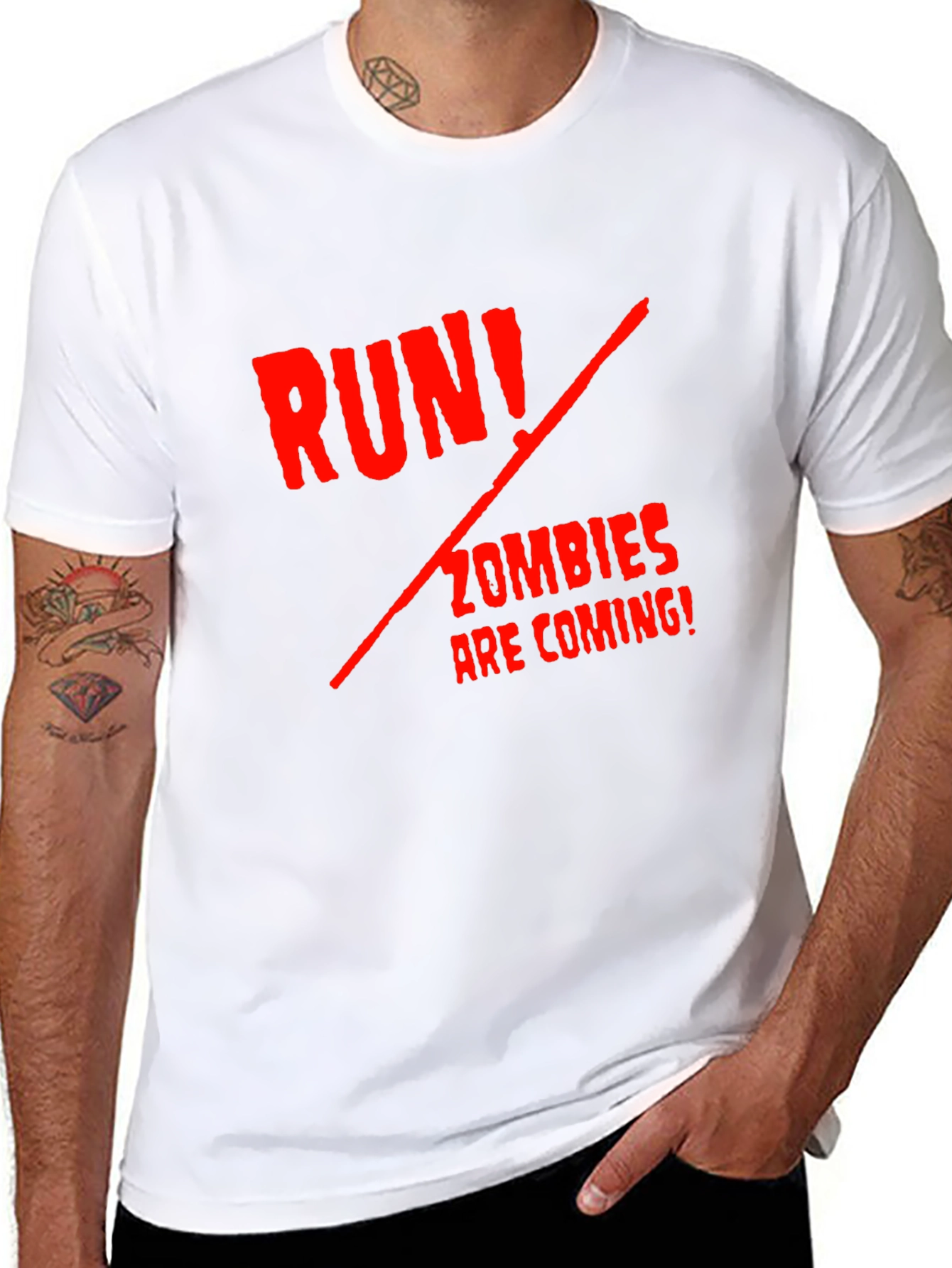 Run! Zombies Are Coming! T-Shirt