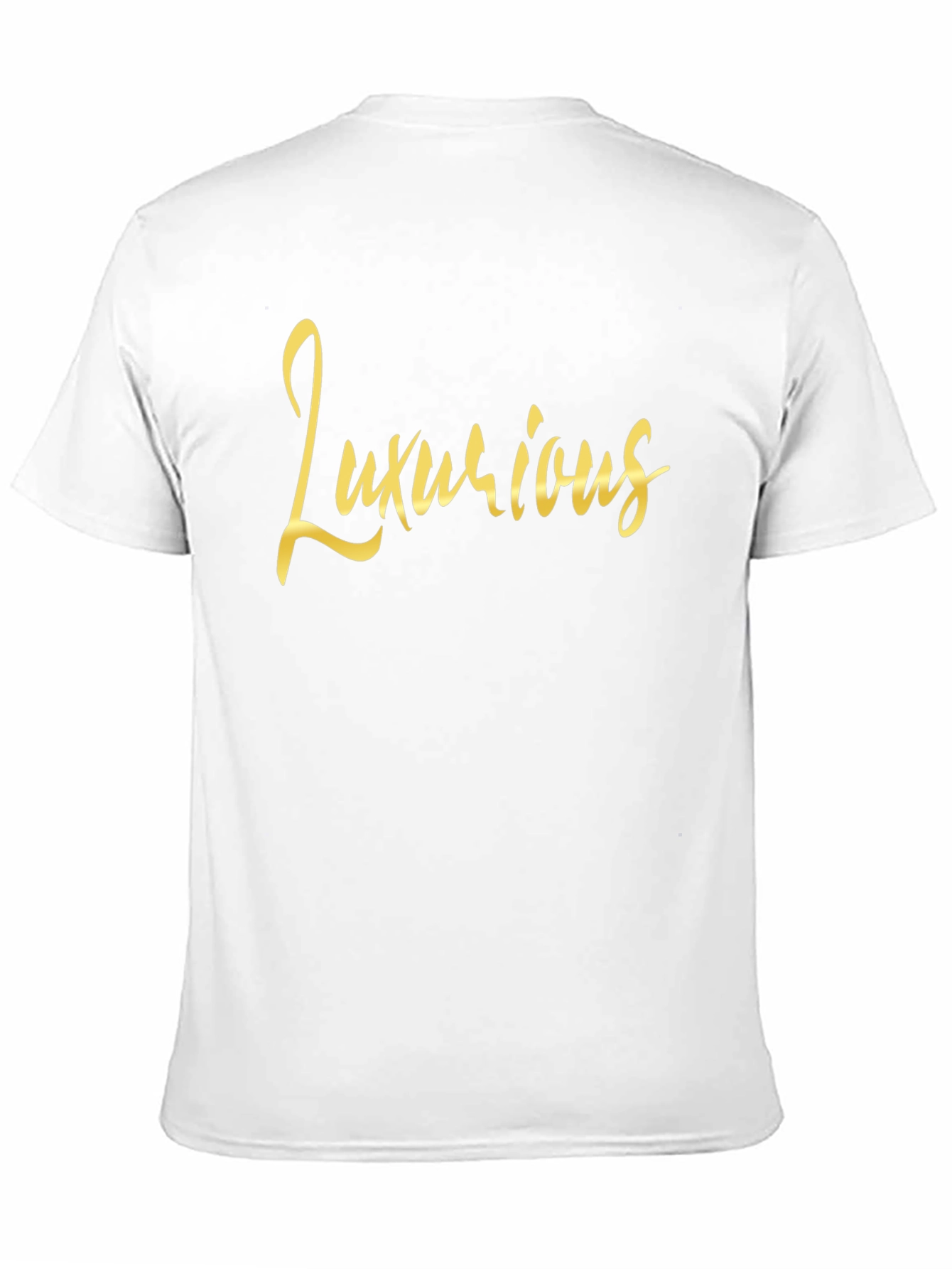 Luxurious Black Graphic Tee