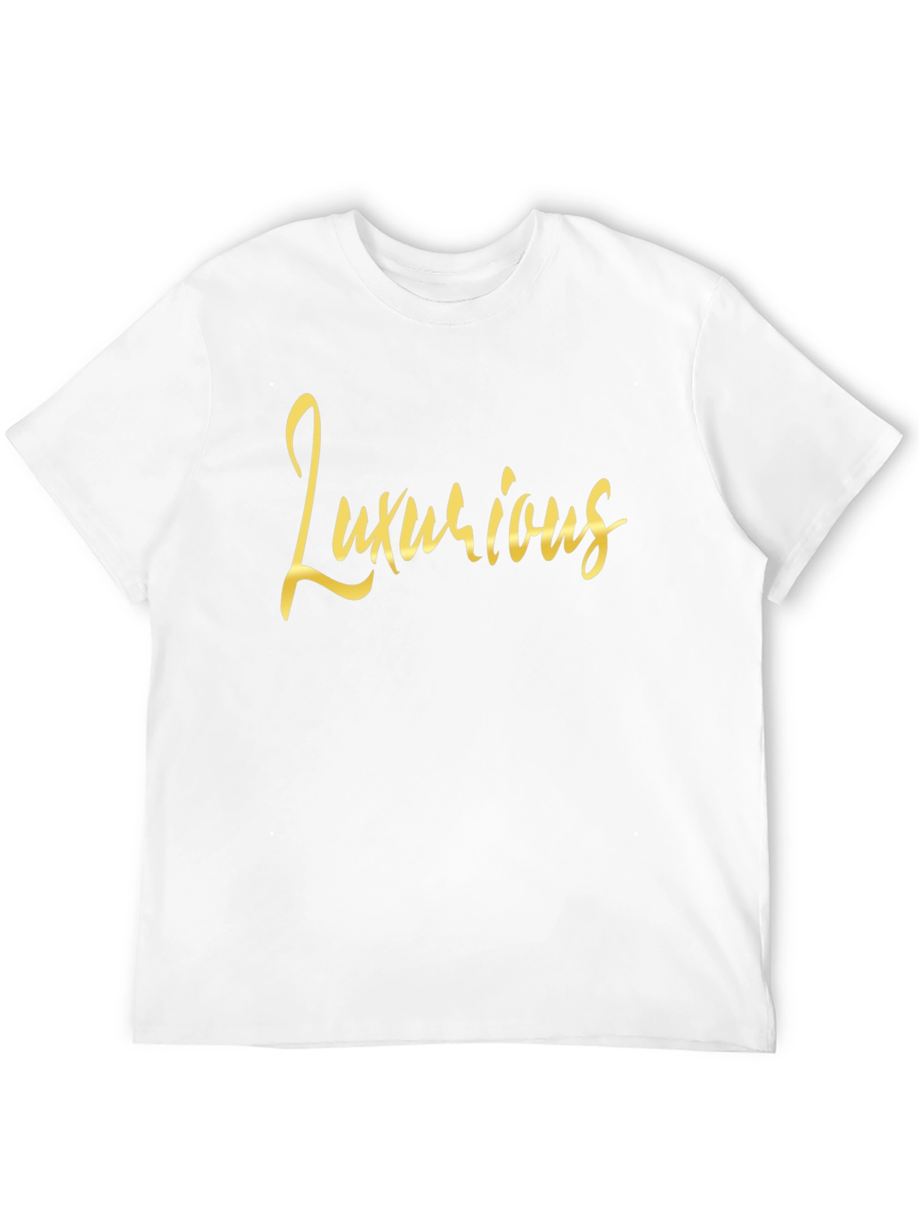 Luxurious Black Graphic Tee