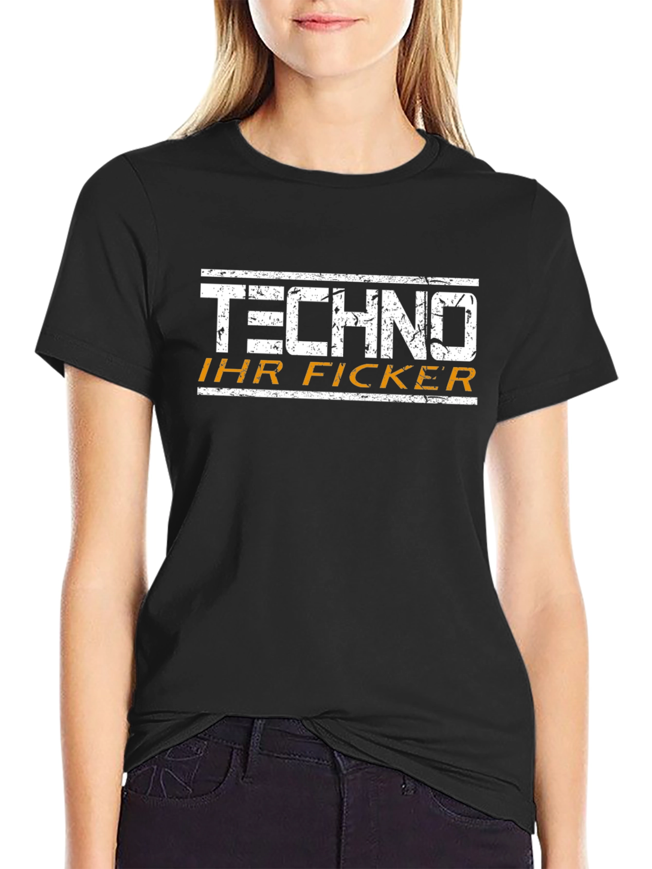 Techno Graphic Tee - Black