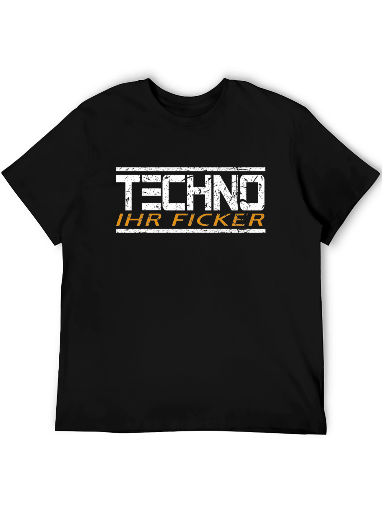 Techno Graphic Tee - Black