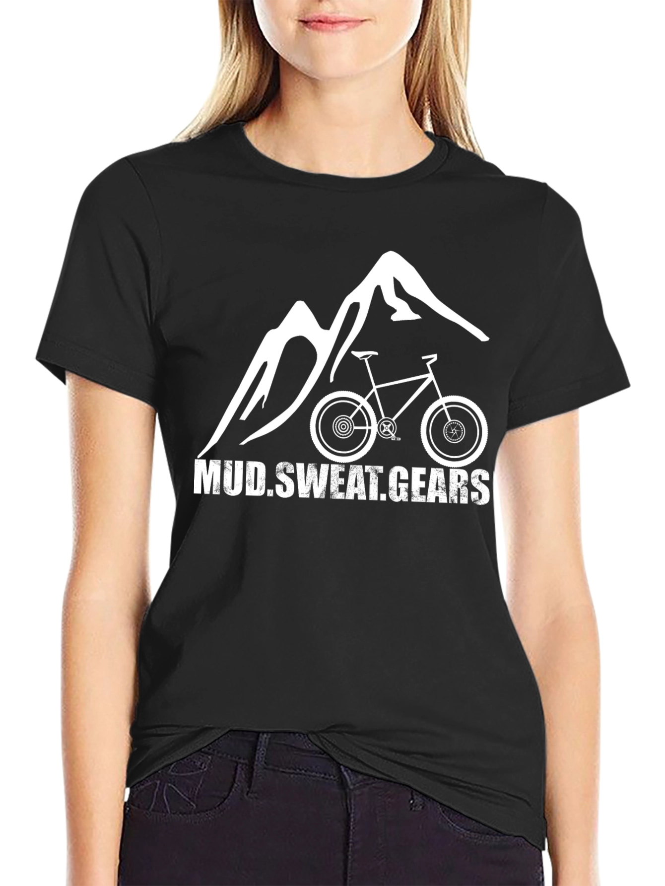 Mud Sweat Gears Mountain Biking T-Shirt