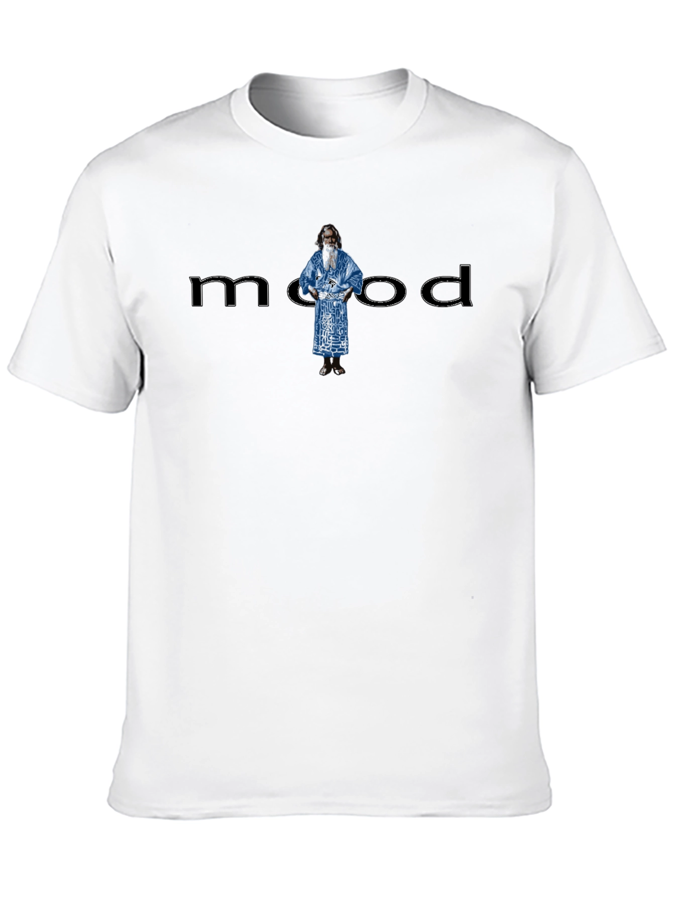 Mood T-Shirt with Figure Graphic