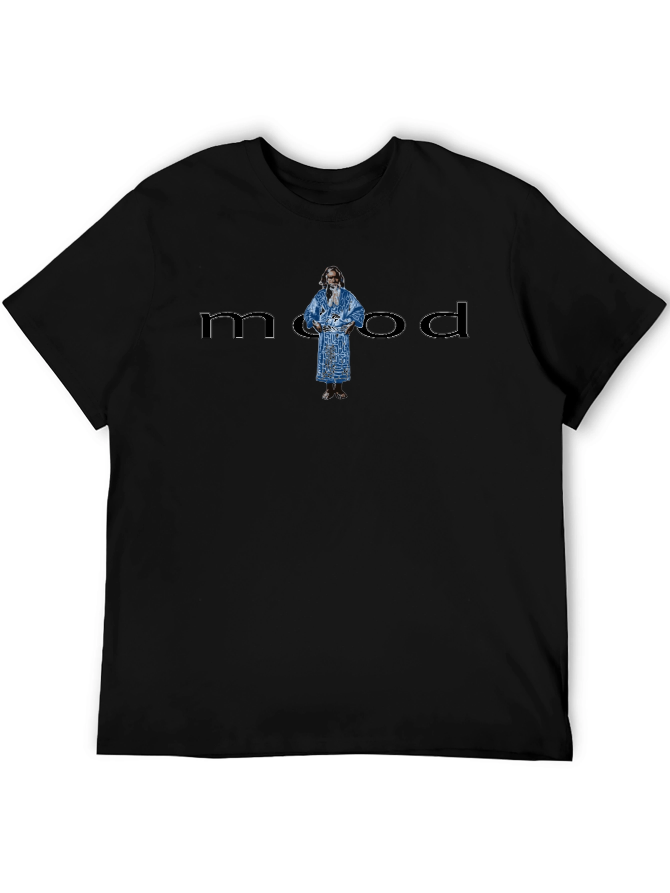 Mood T-Shirt with Figure Graphic