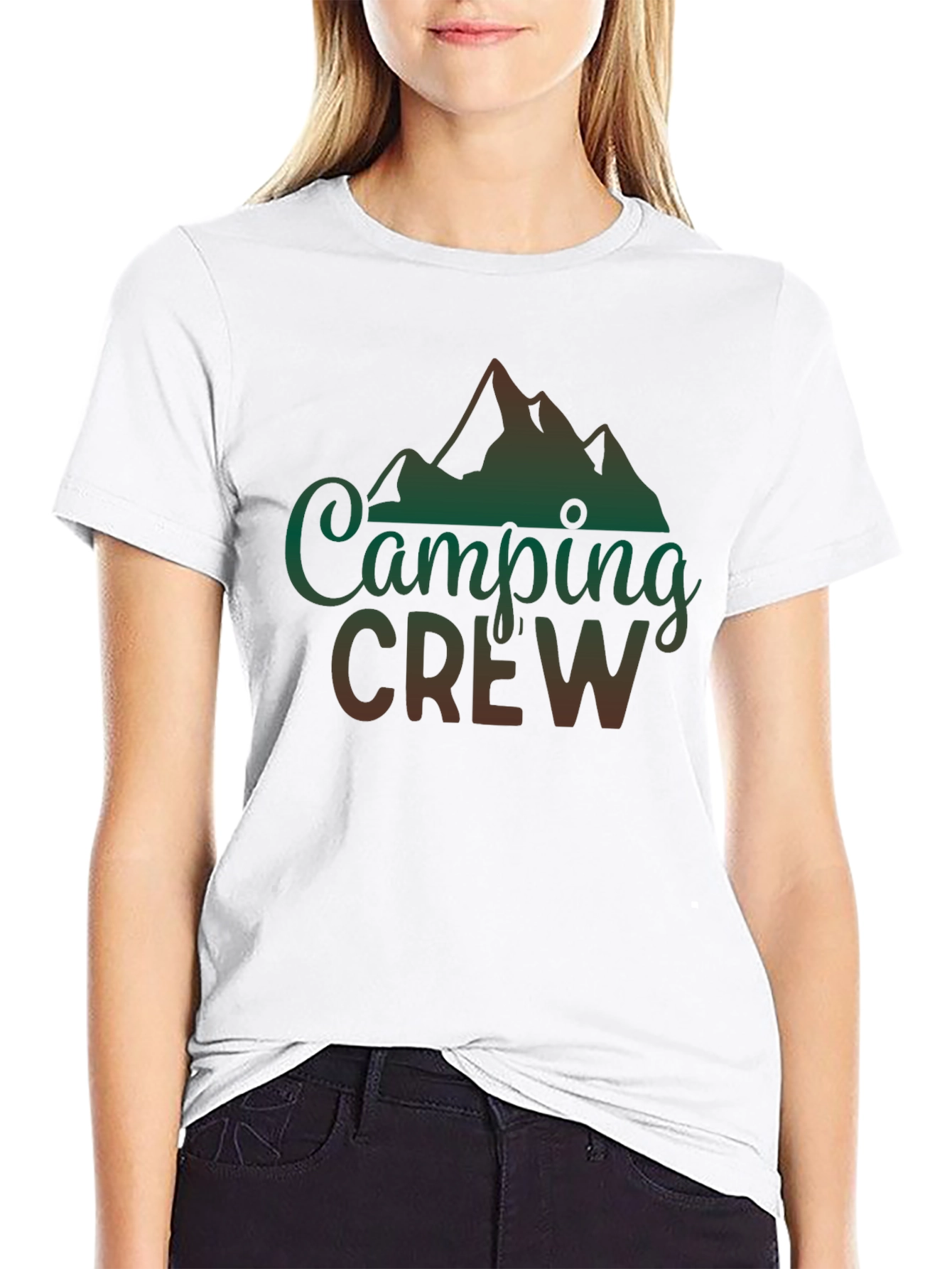 Camping Crew Graphic Tee - Outdoor Adventure Shirt