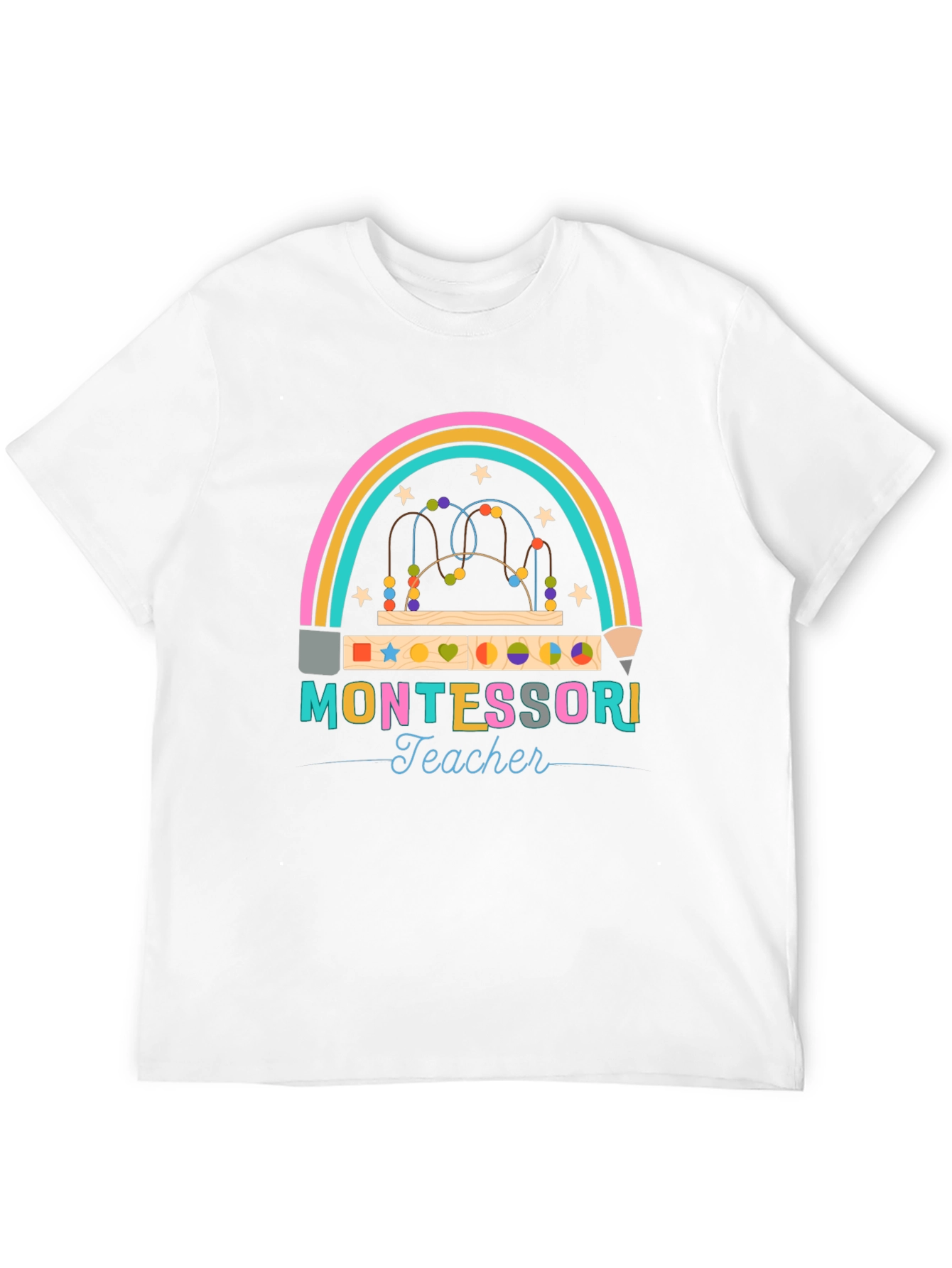 Montessori Teacher Graphic T-Shirt