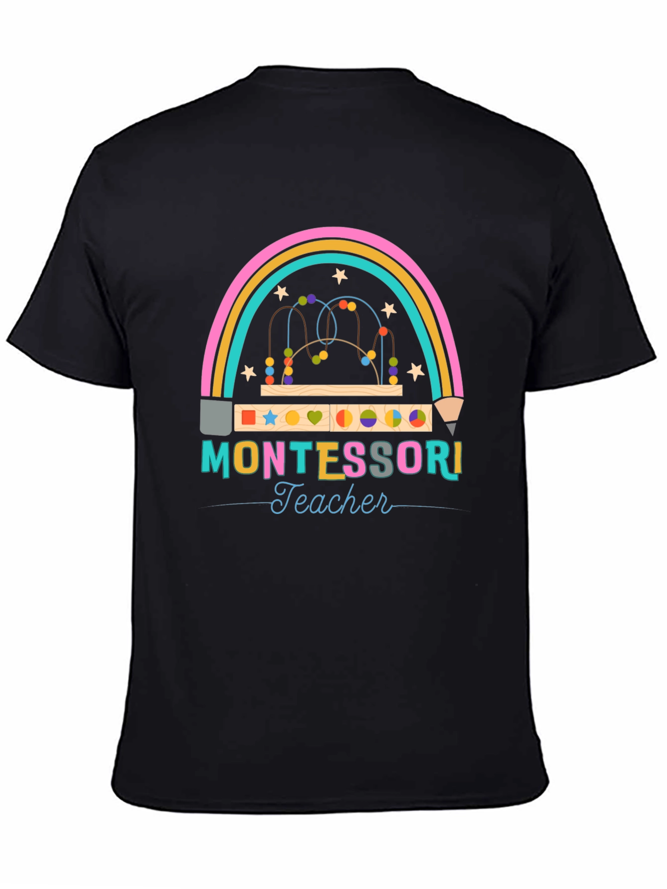 Montessori Teacher Graphic T-Shirt