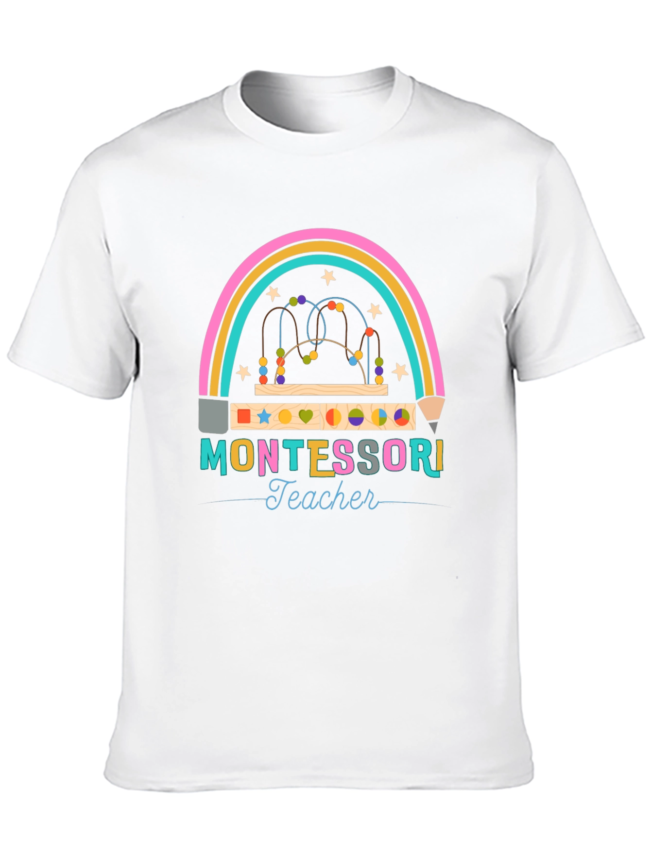 Montessori Teacher Graphic T-Shirt