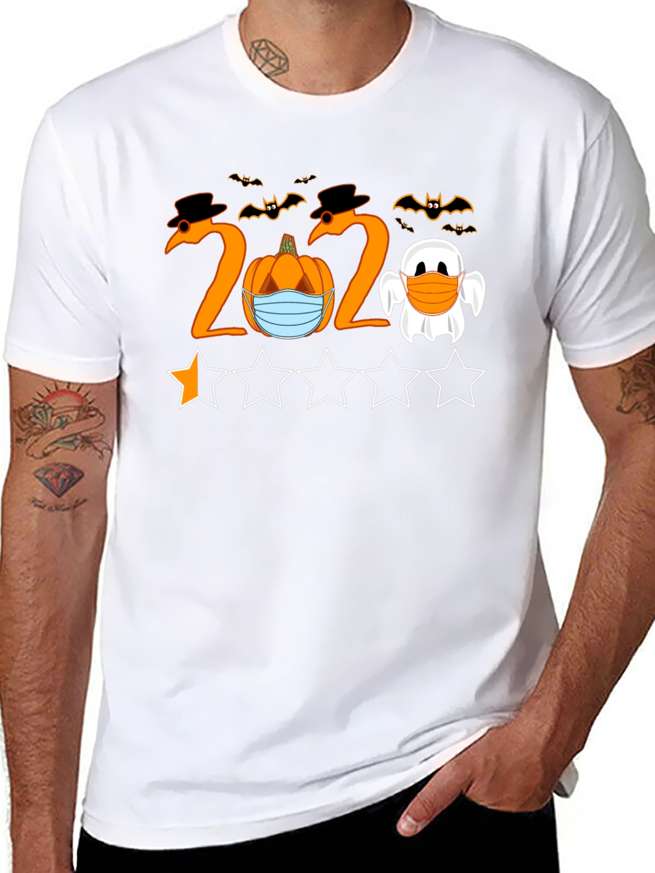 Halloween 2020 Masked Character T-Shirt