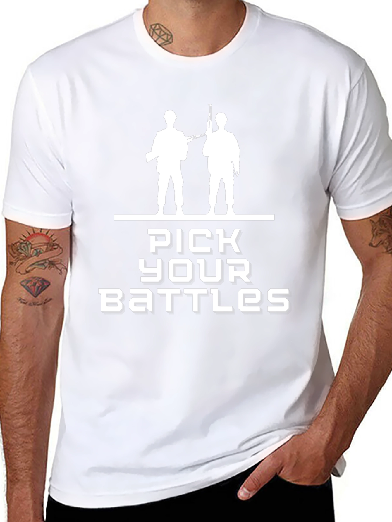 Pick Your Battles Graphic T-Shirt