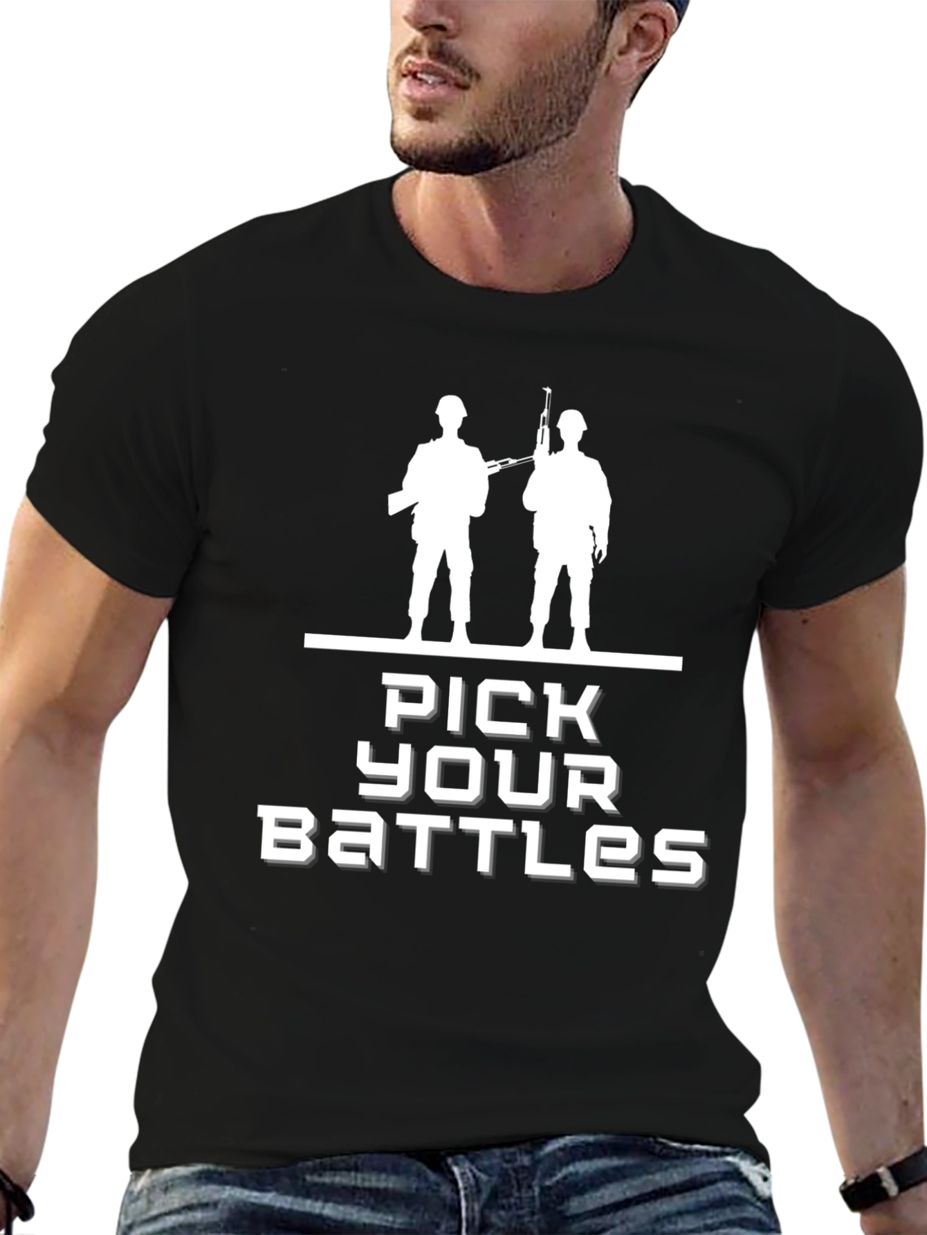 Pick Your Battles Graphic T-Shirt