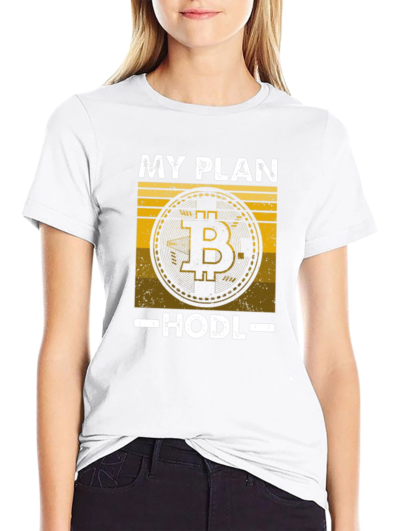 Bitcoin HODL Plan T-Shirt - Crypto Investor Tee