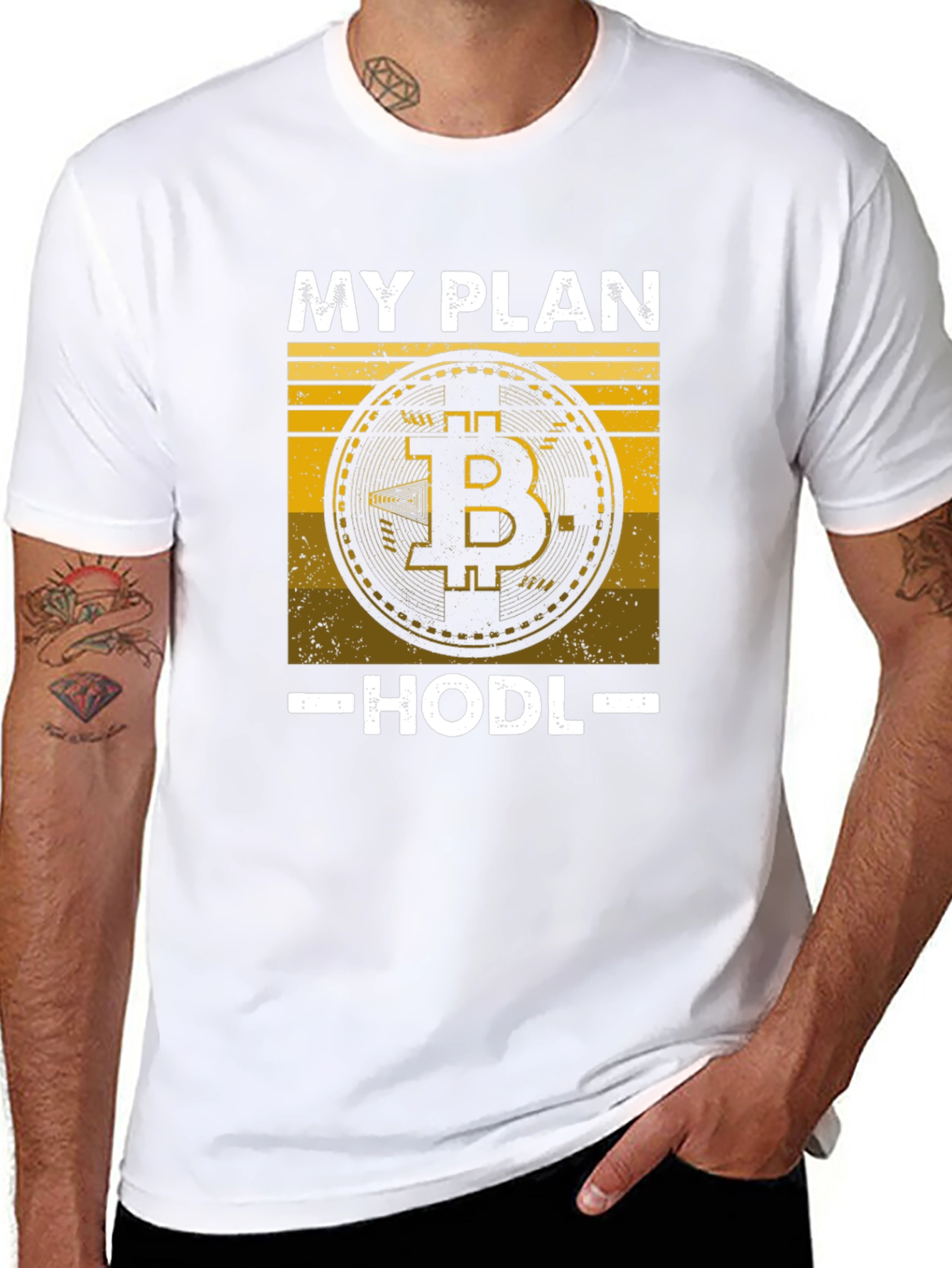 Bitcoin HODL Plan T-Shirt - Crypto Investor Tee