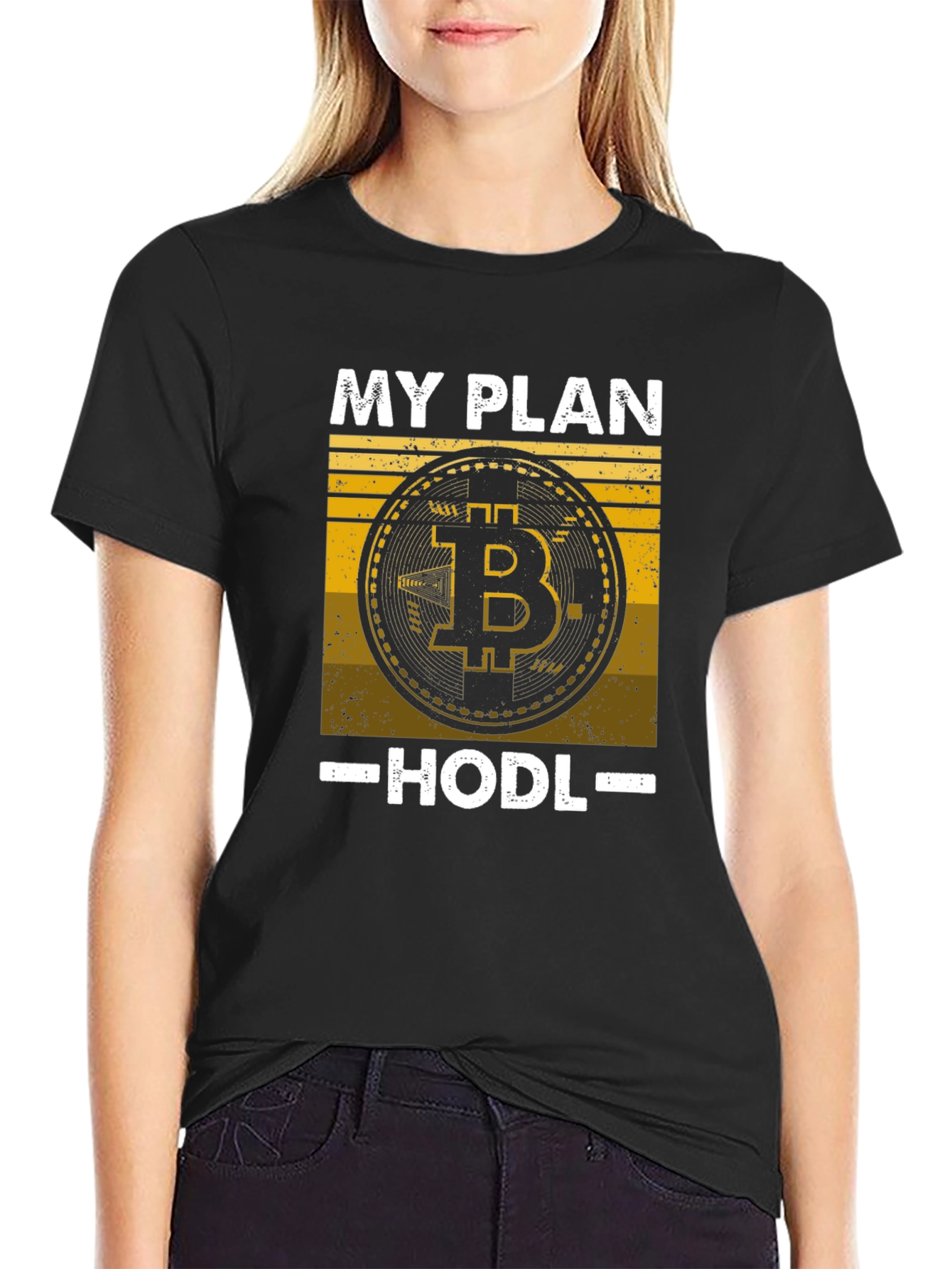Bitcoin HODL Plan T-Shirt - Crypto Investor Tee